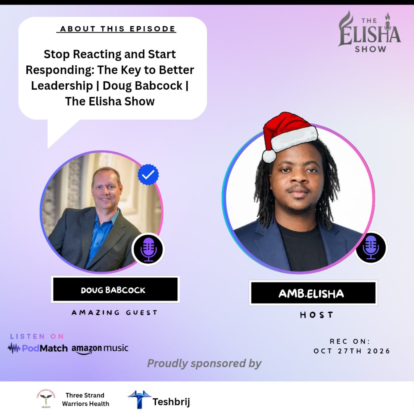 Stop Reacting and Start Responding: The Key to Better Leadership episode artwork