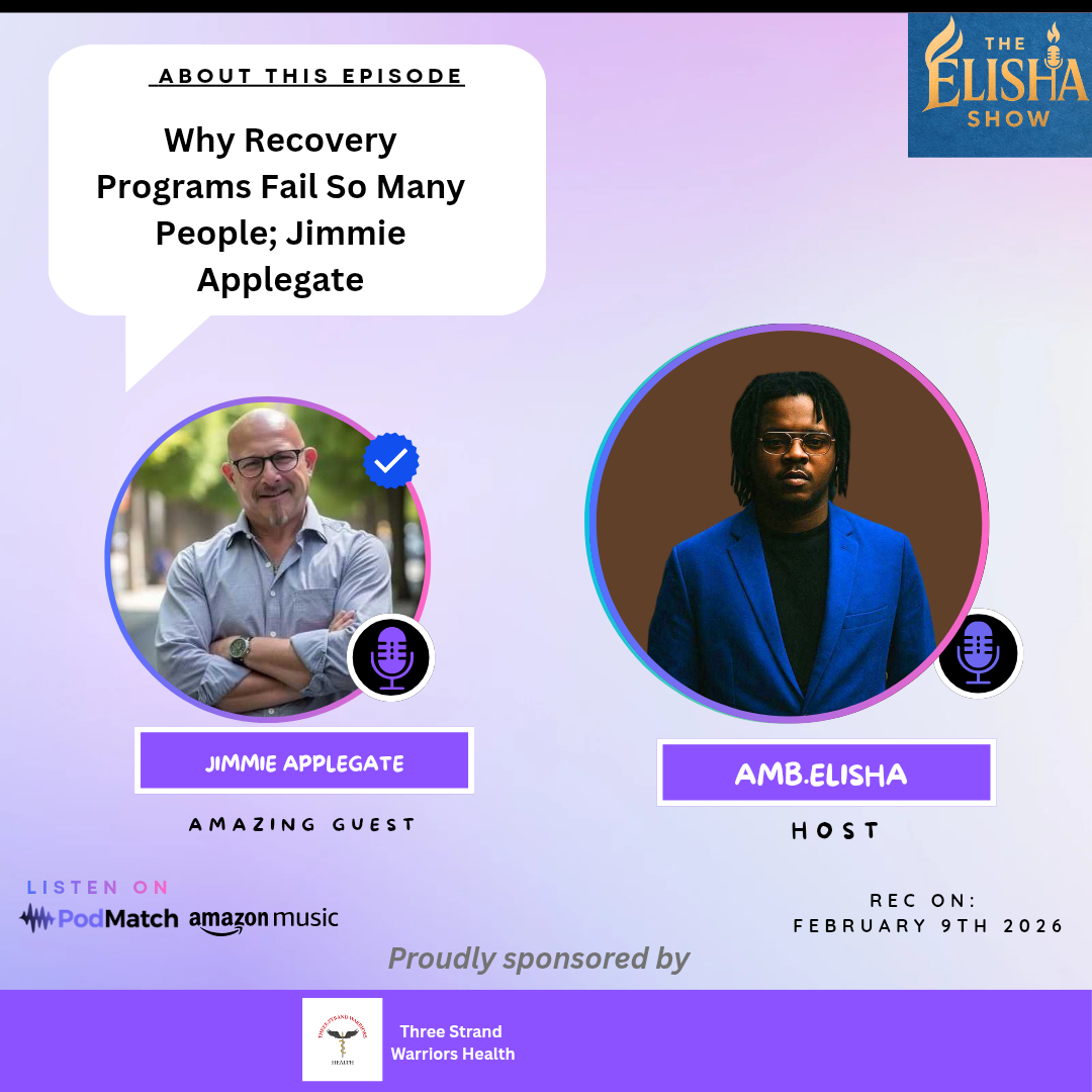 Why Recovery Programs Fail So Many People; Jimmie Applegate | With Amb. Elisha