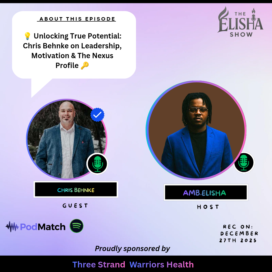 The Elisha Show: Purpose Driven Life & Mastery