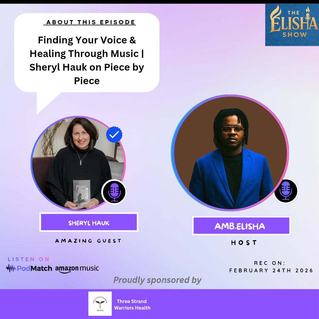 Finding Your Voice & Healing Through Music | Sheryl Hauk on Piece by Piece | With Amb. Elisha