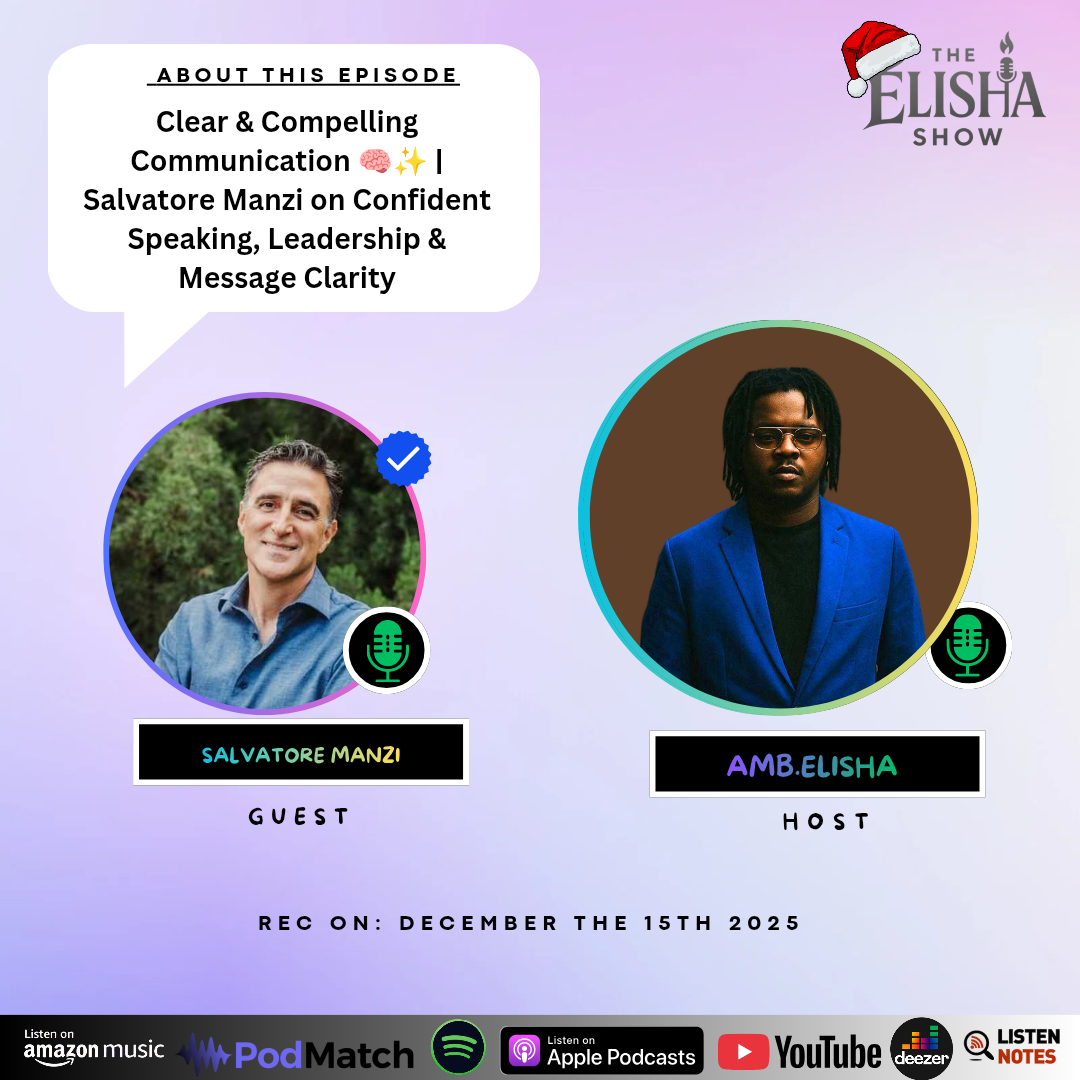 The Elisha Show: Purpose Driven Life & Mastery