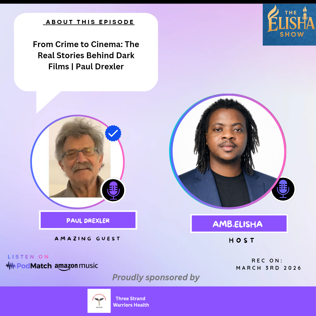 From Crime to Cinema: The Real Stories Behind Dark Films Paul Drexler | With Amb. Elisha