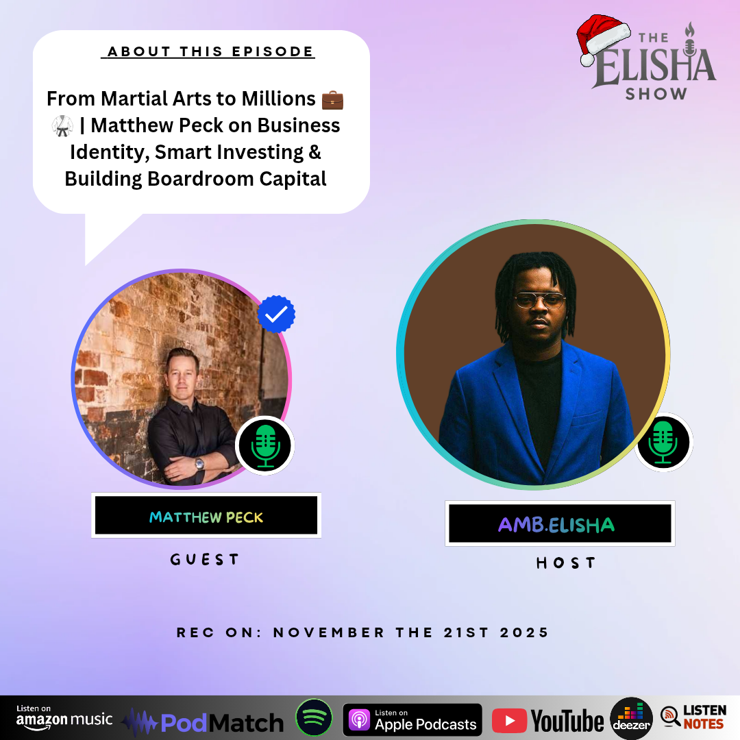 The Elisha Show: Purpose Driven Life & Mastery