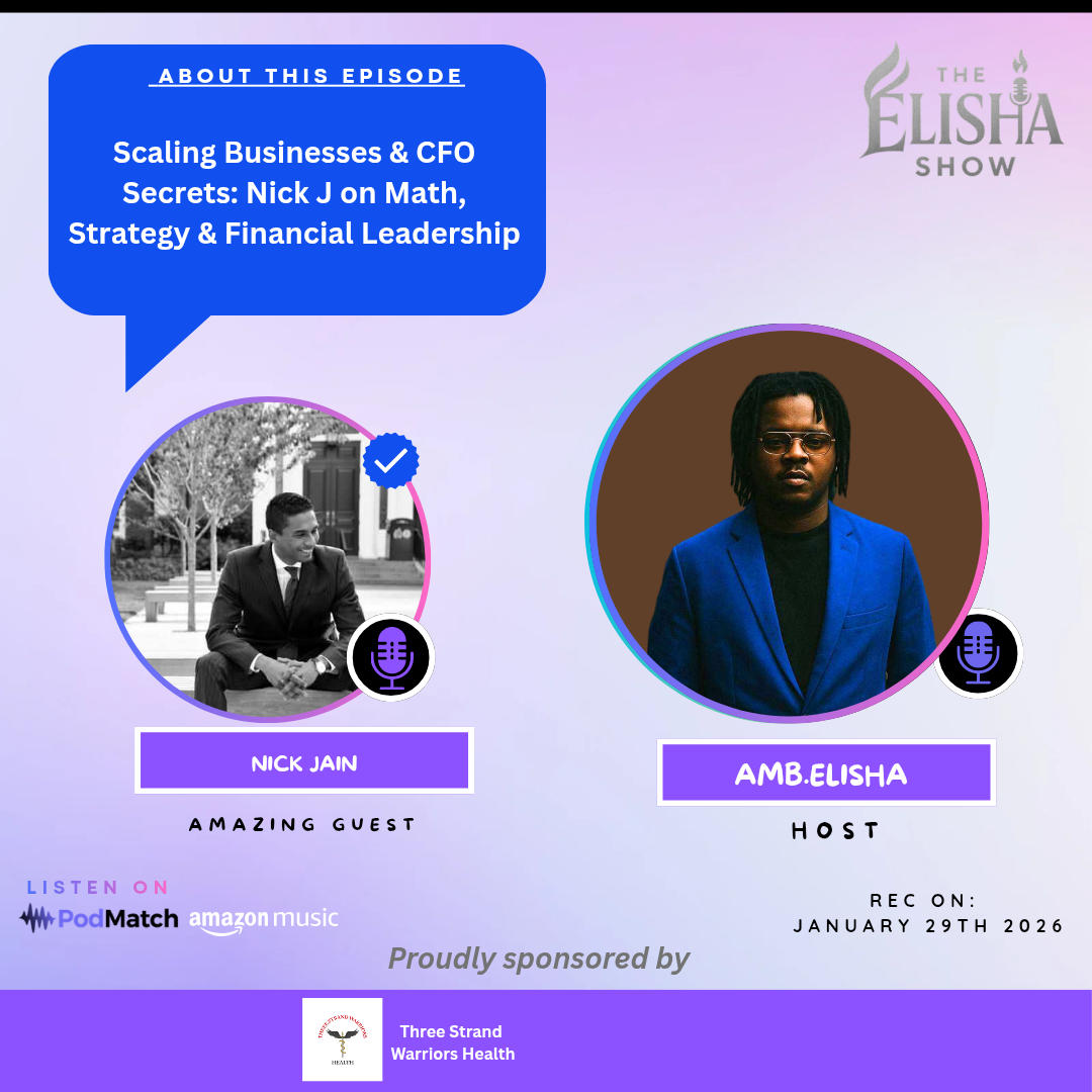 The Elisha Show: Purpose Driven Life & Mastery