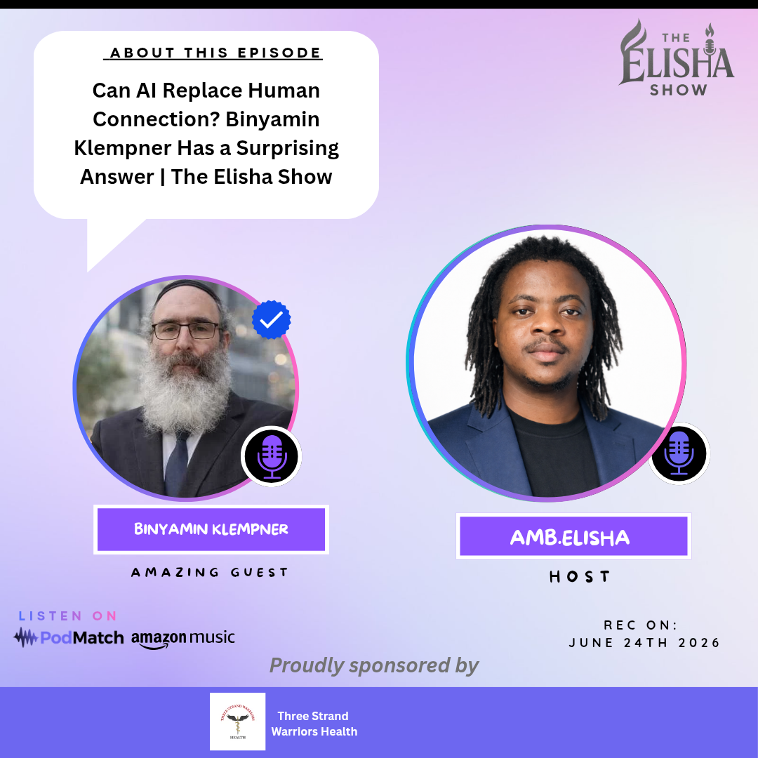 Can AI Replace Human Connection? Binyamin Klempner Has a Surprising Answer | The Elisha Show