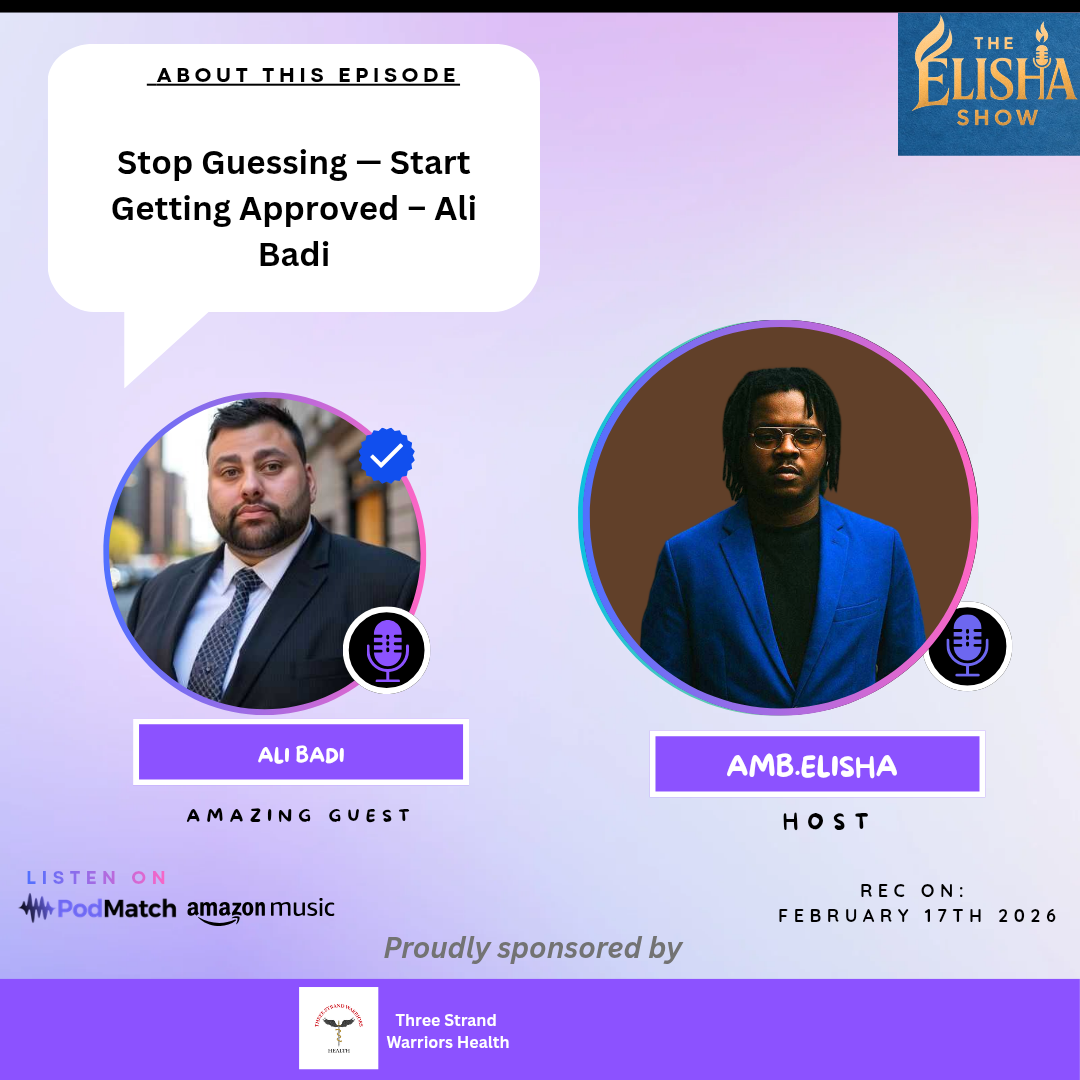 Stop Guessing — Start Getting Approved; Ali Badi | With Amb. Elisha