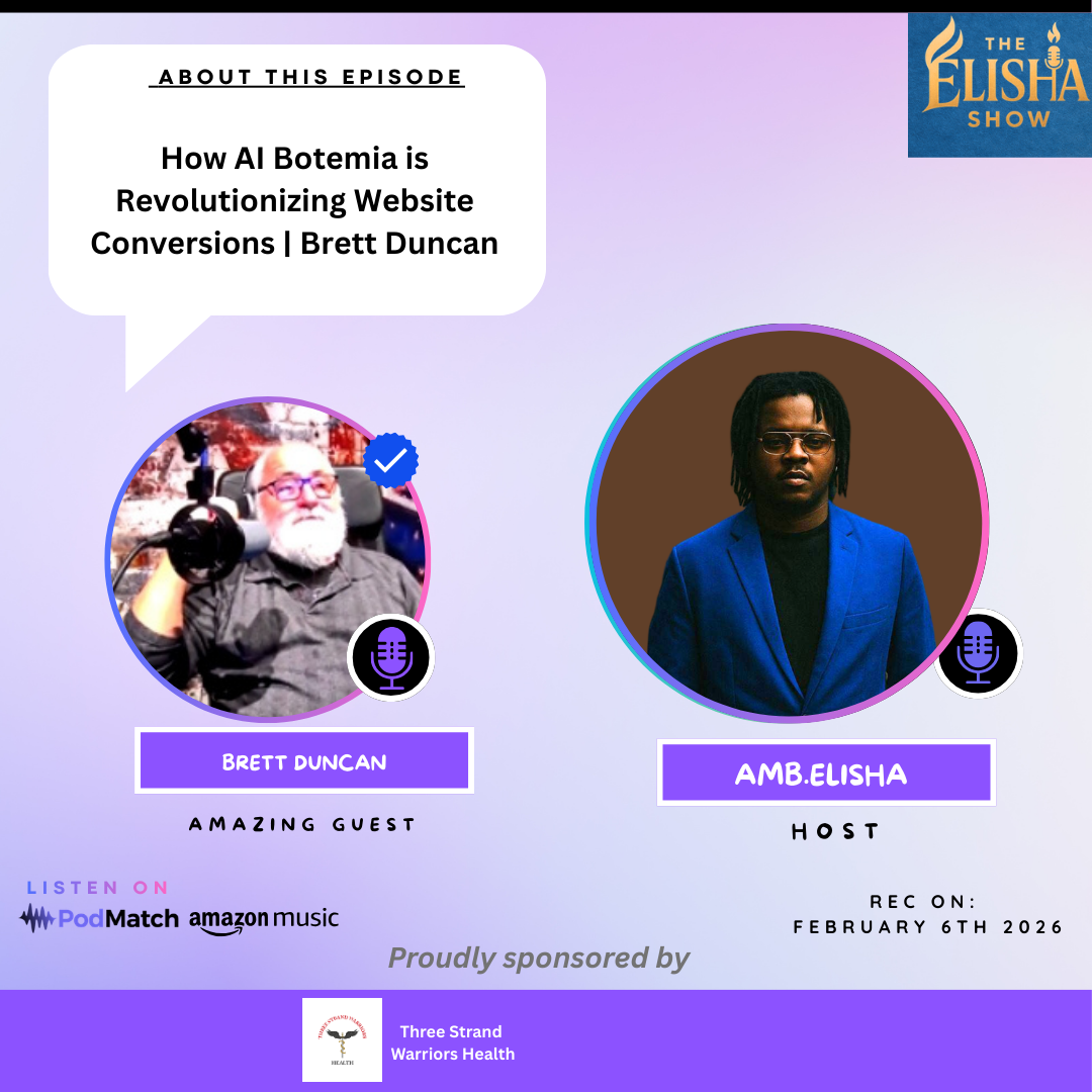 How AI Botemia is Revolutionizing Website Conversions, Brett Duncan | With Amb. Elisha