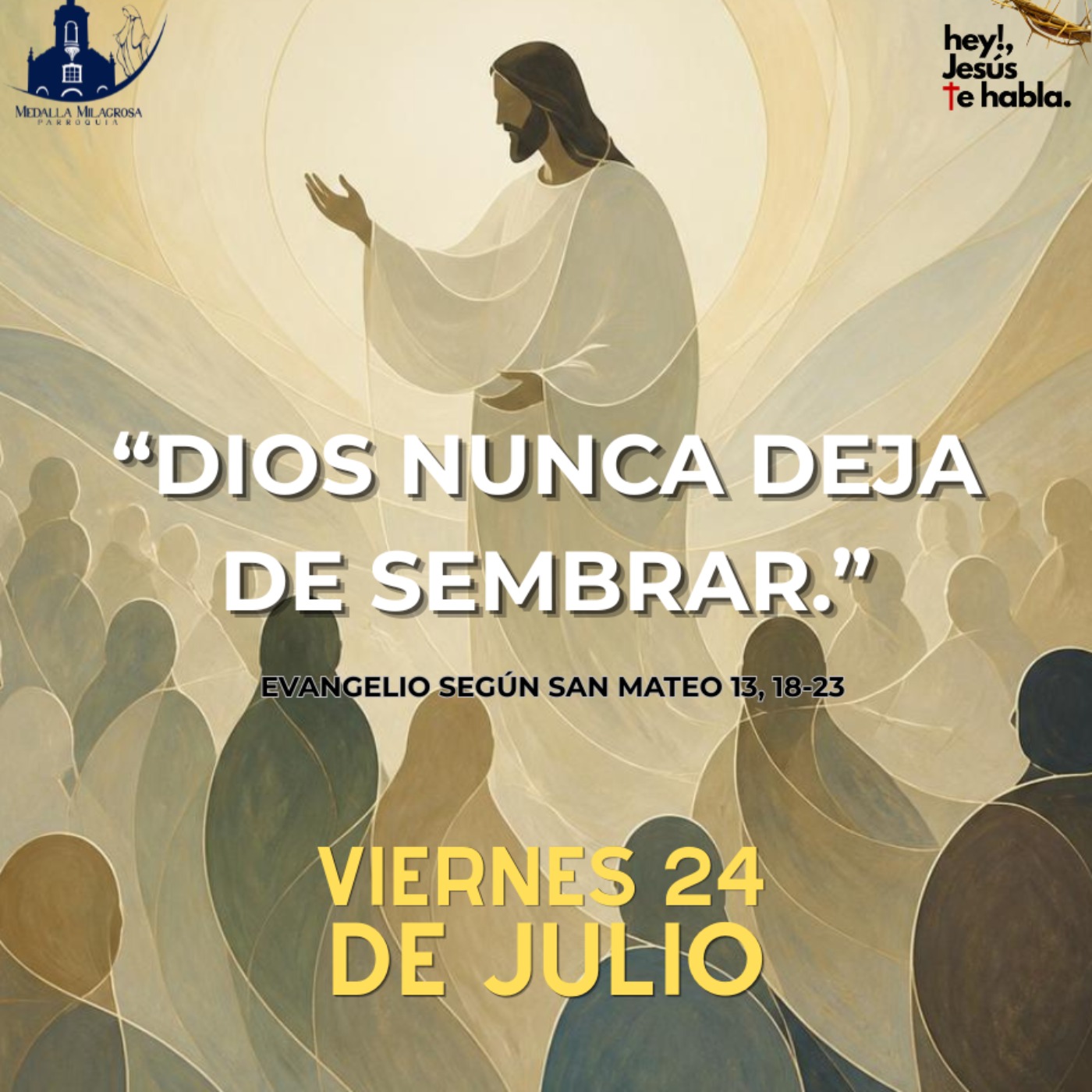 Dios nunca deja de sembrar. episode artwork