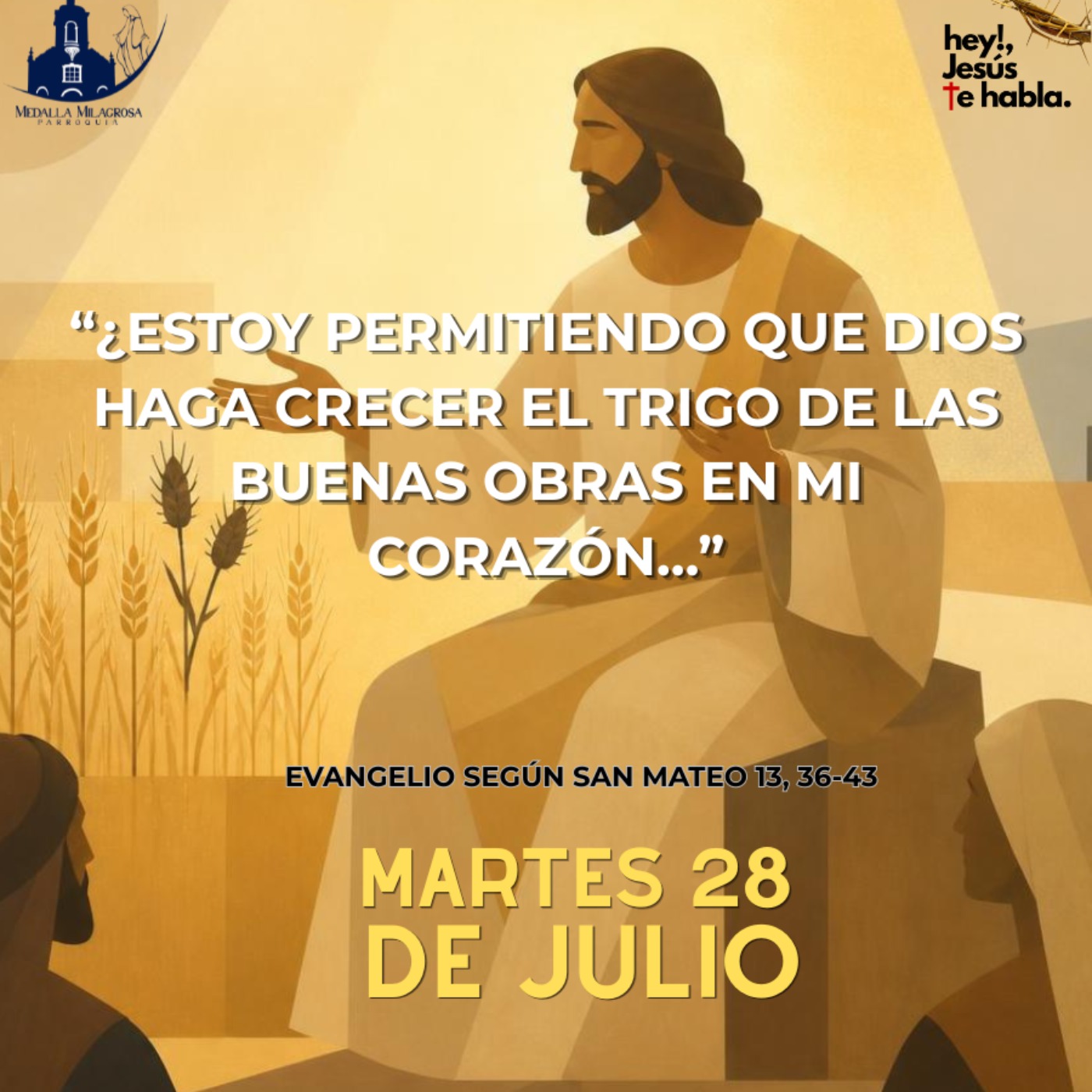 ¿Estoy permitiendo que Dios haga crecer el trigo de las buenas obras en mi corazón… episode artwork