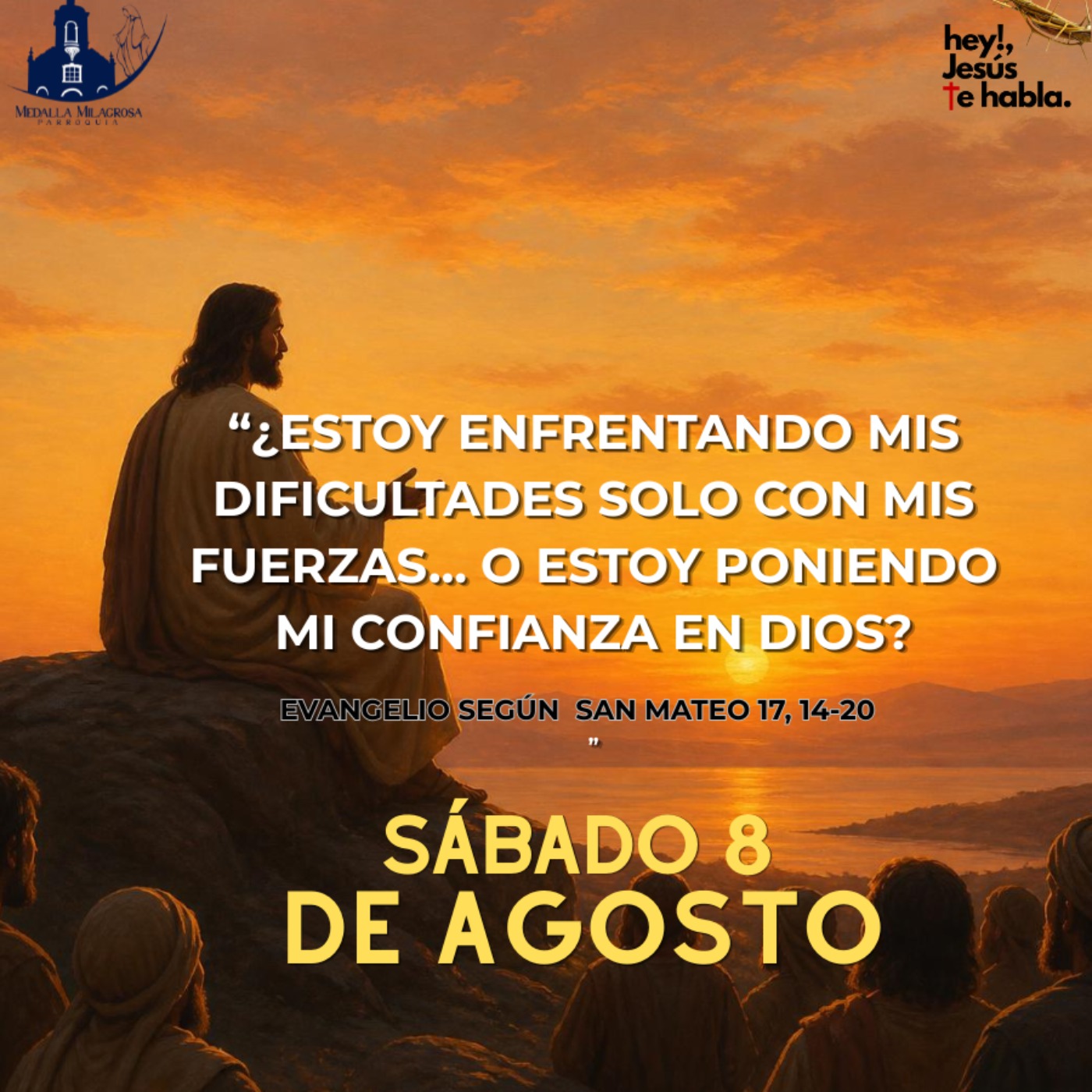 ¿Estoy enfrentando mis dificultades solo con mis fuerzas… o estoy poniendo mi confianza en Dios, creyendo que Él puede hacer posible lo que para mí parece imposible? episode artwork