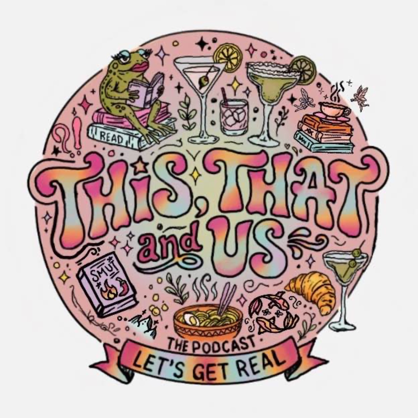 Logo of the podcast This, That, and Us Podcast Podcast This, That, and Us Podcast