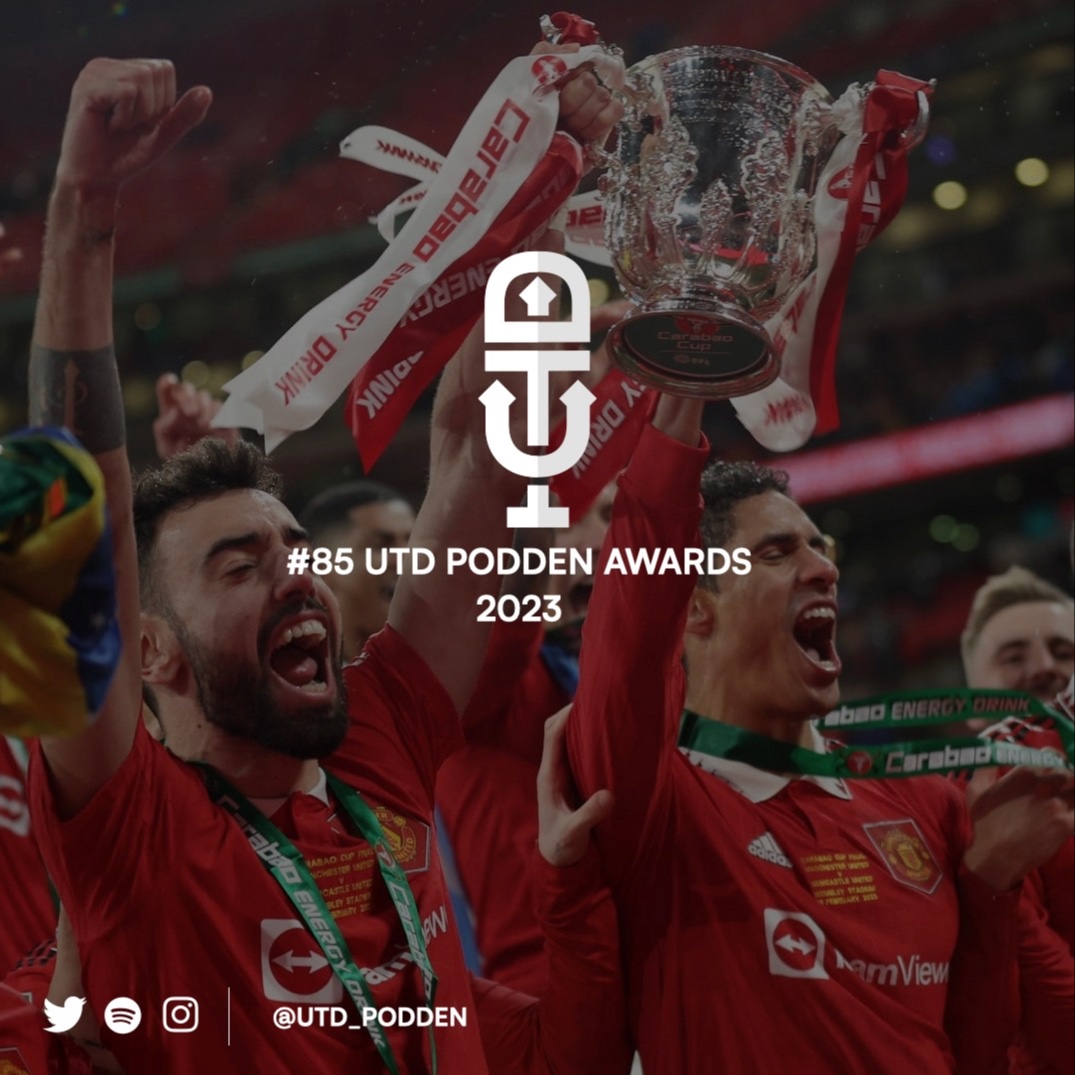 #85 UTD PODDEN AWARDS 2023 episode artwork