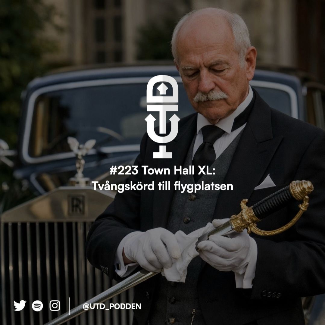 #223 Town Hall XL: Tvångskörd till flygplatsen episode artwork