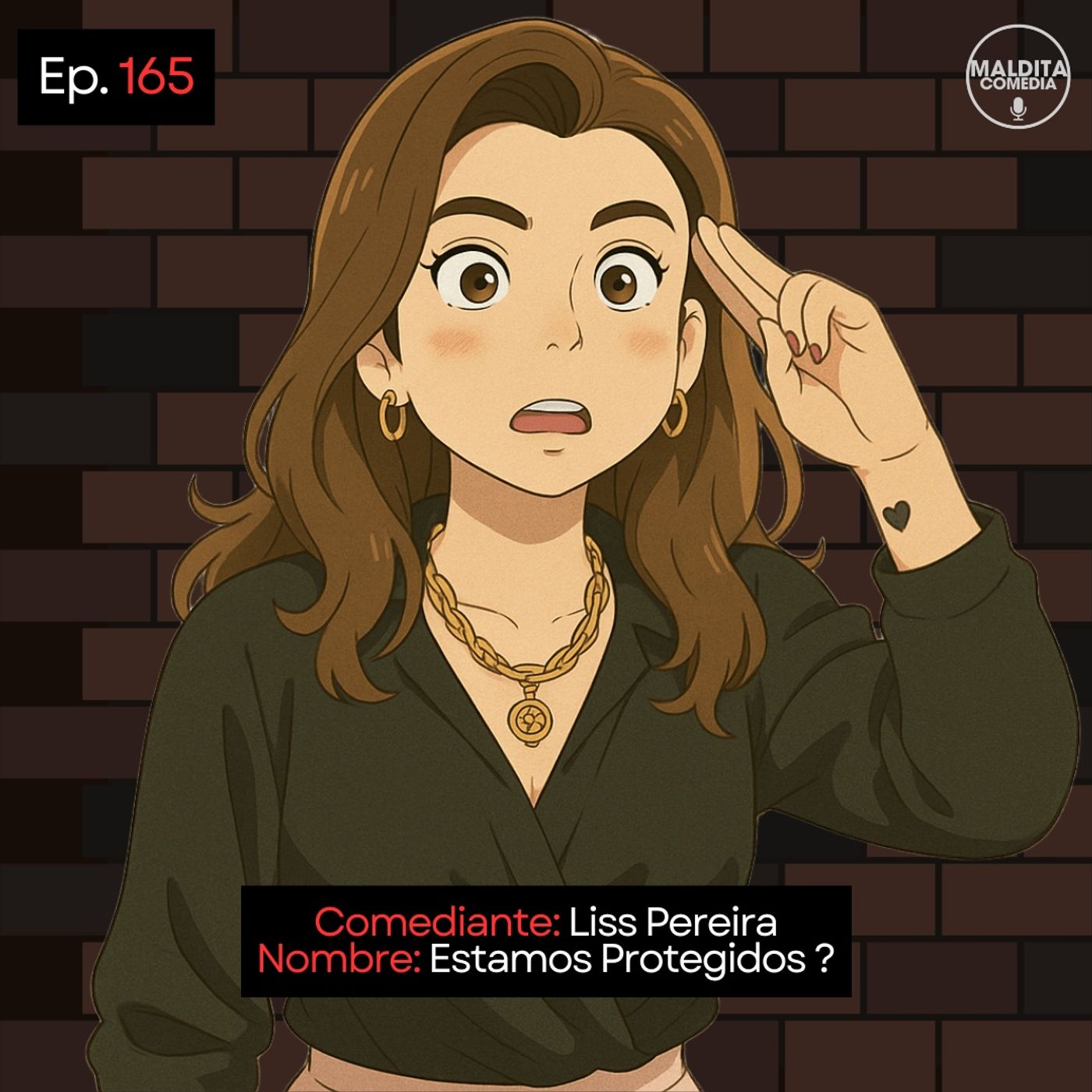 EP. 165 🎙️ Liss Pereira ➡︎ Estamos Protegidos ? episode artwork