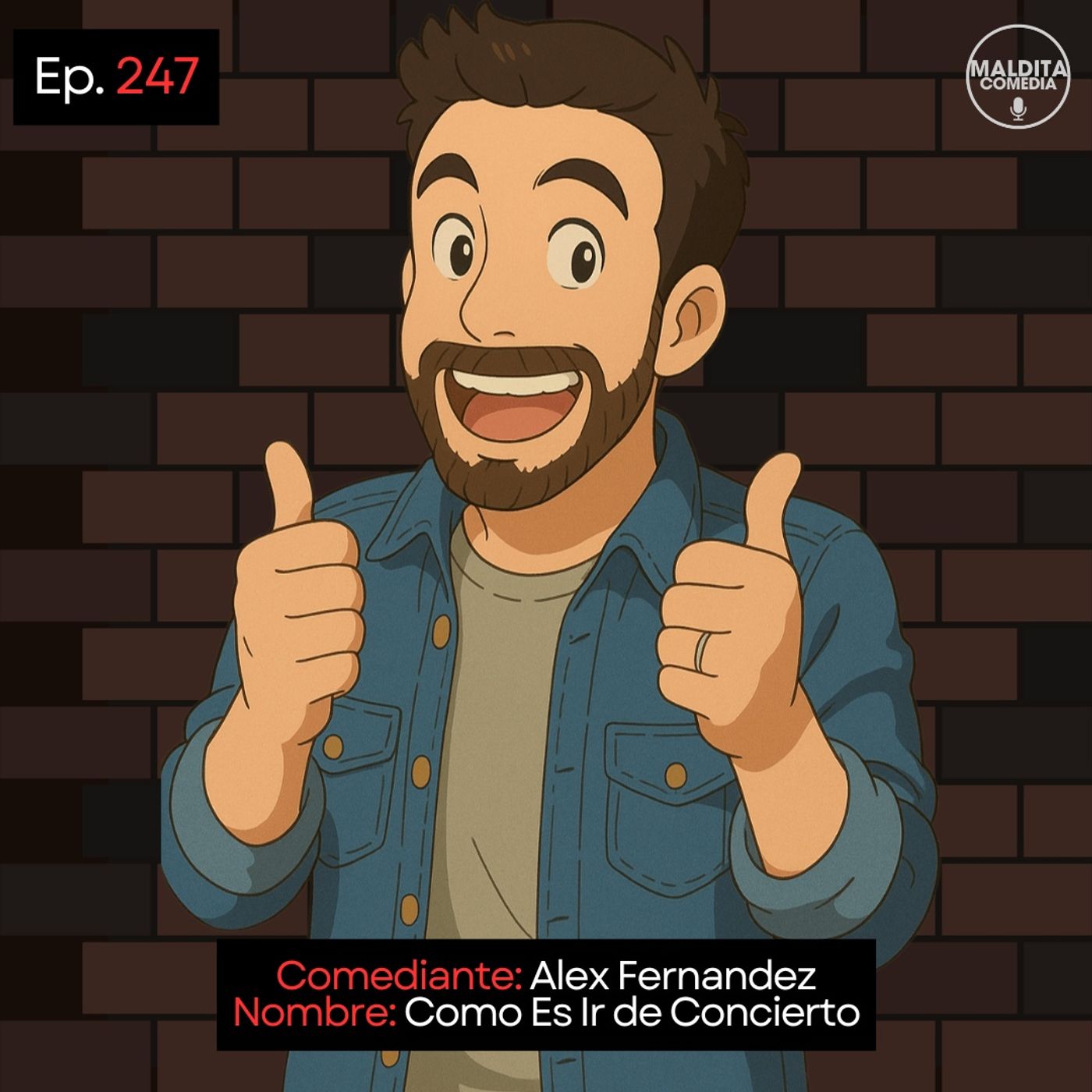 Alex Fernandez 𝄀 Como Es Ir de Concierto En Mexico 𝄀 Stand Up episode artwork