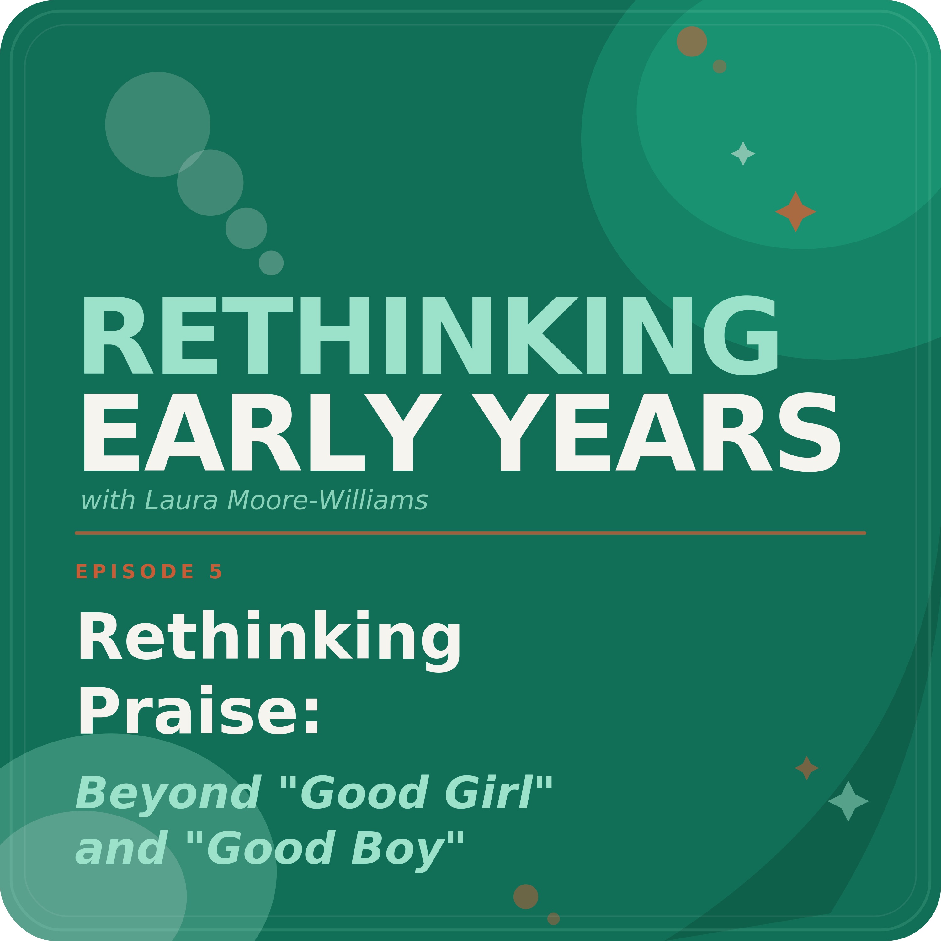 Artwork for Rethinking Early Years with Laura Moore-Williams
