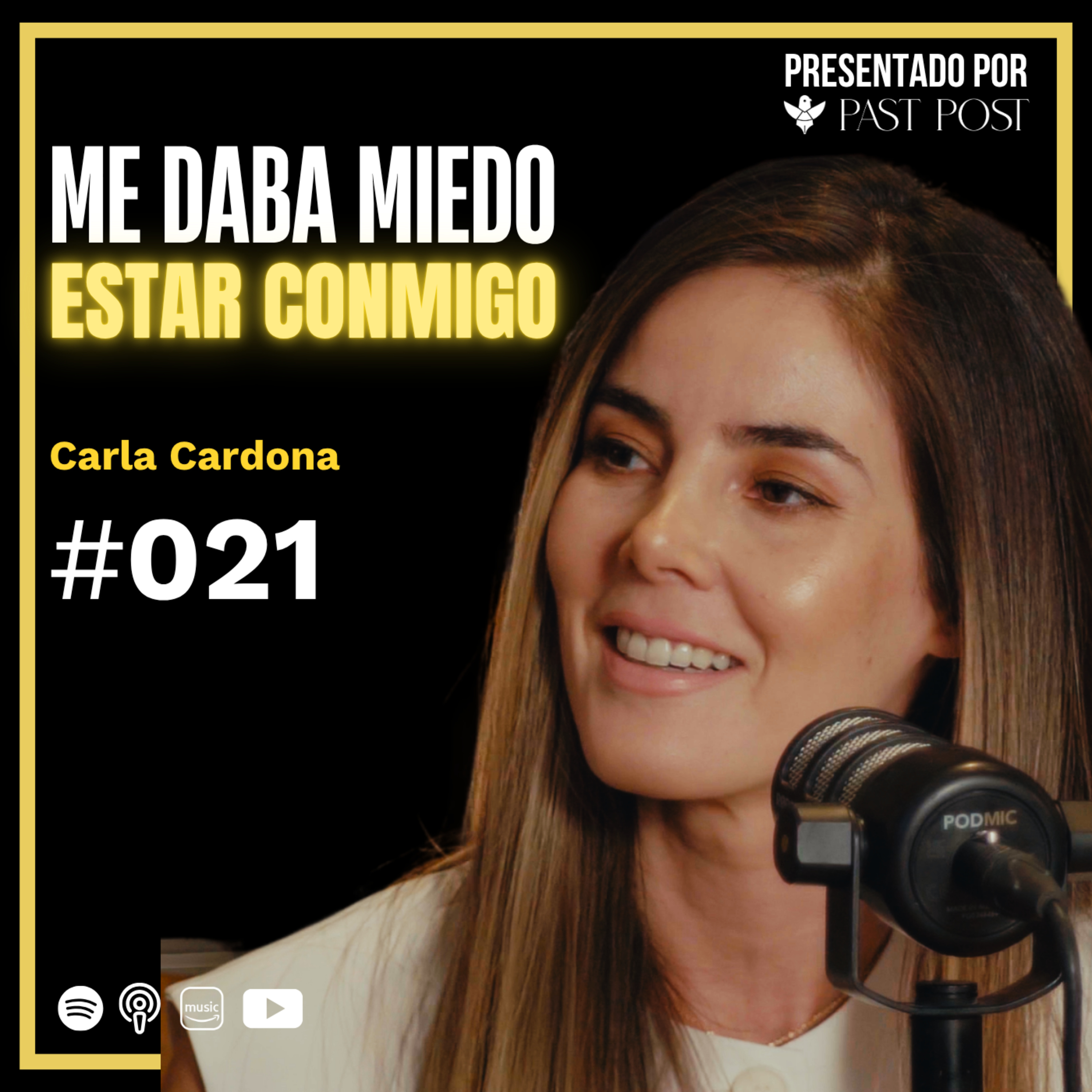 Ep. 21 "Aprender a estar contigo, calma tu ansiedad" Carla Cardona | Antes de morir Podcast episode artwork