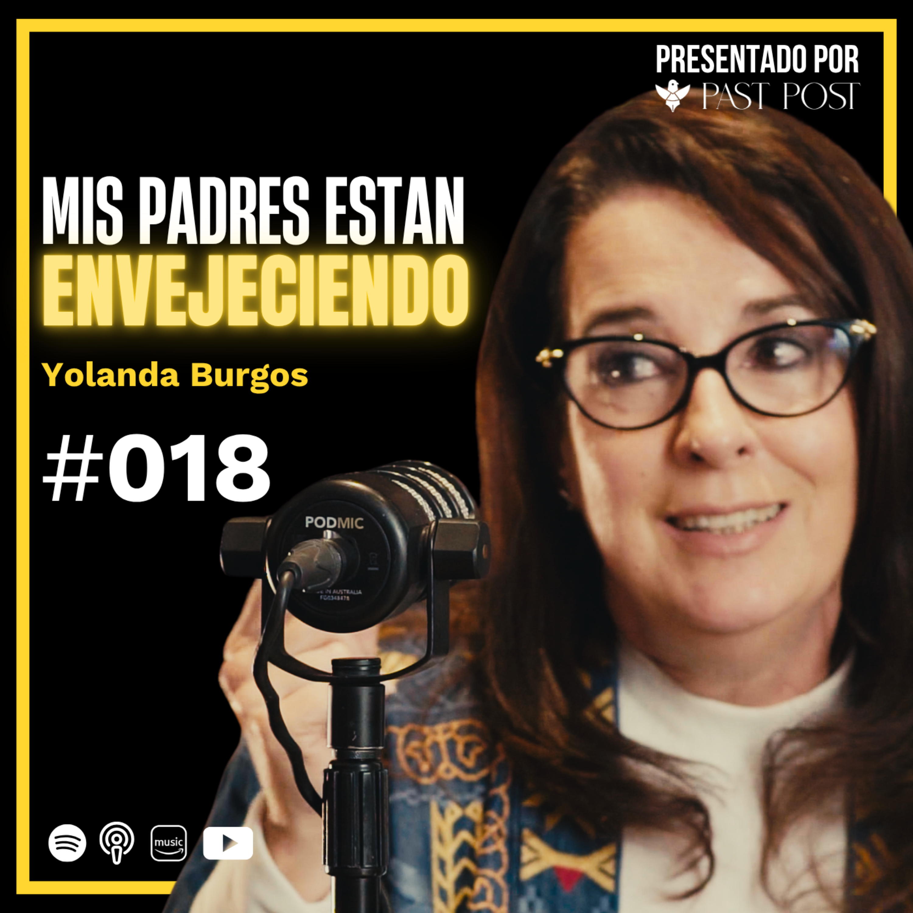 Ep. 18 "Tus padres envejecen: Decisiones impostergables" Yolanda Burgos | Antes de morir Podcast episode artwork
