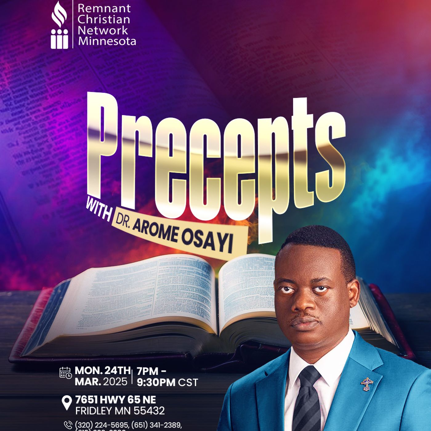 PRECEPTS (DOCTRINE AND TEACHING) DR AROME OSAYI episode artwork