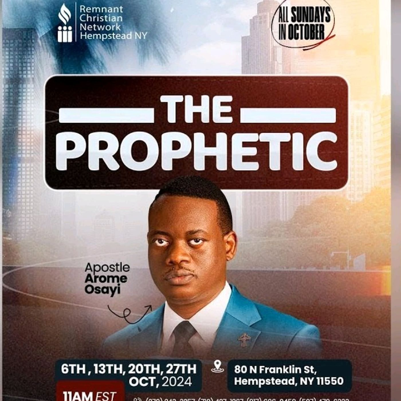 THE PROPHETIC APOSTLE AROME OSAYI episode artwork