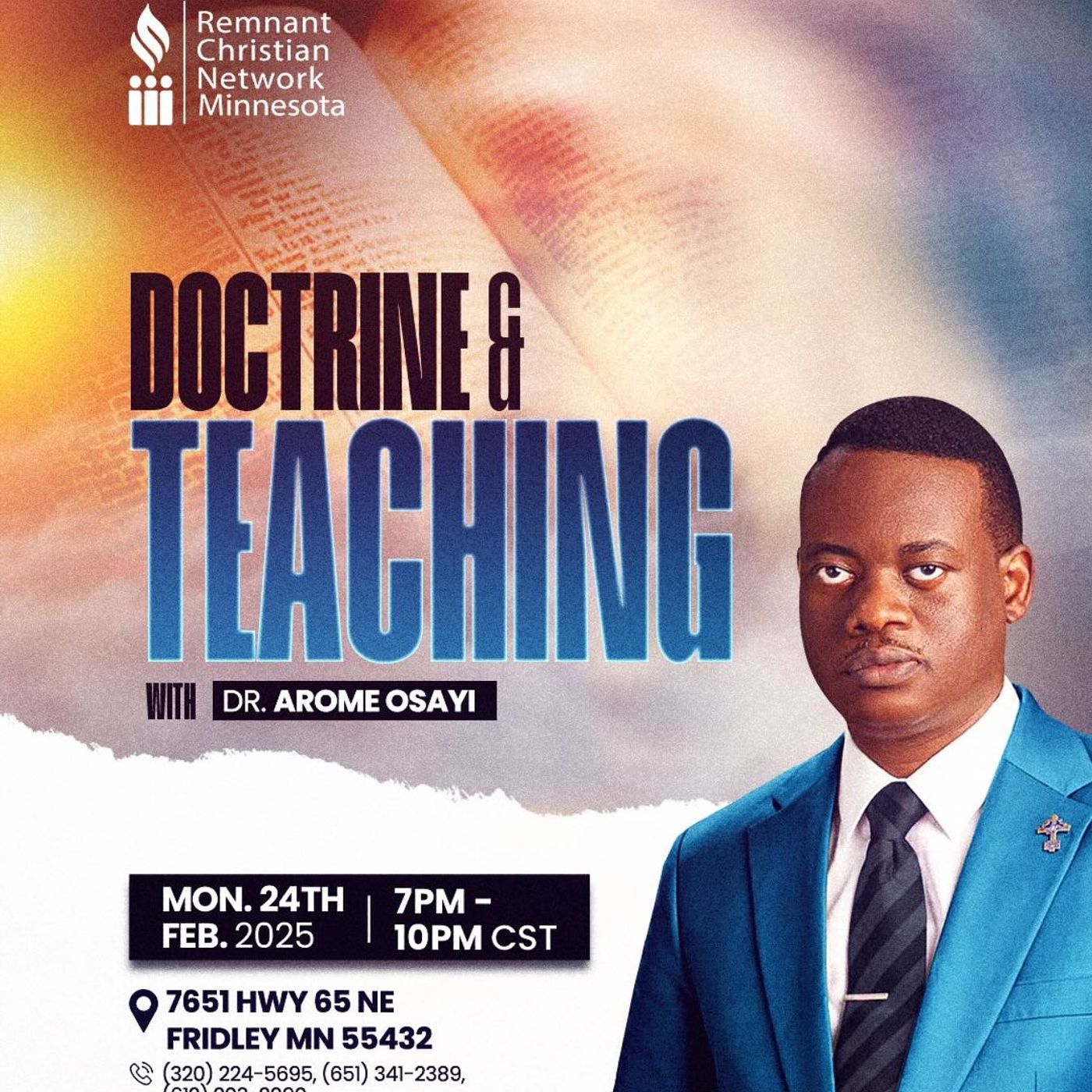 DOCTRINE AND TEACHING DR AROME OSAYI episode artwork