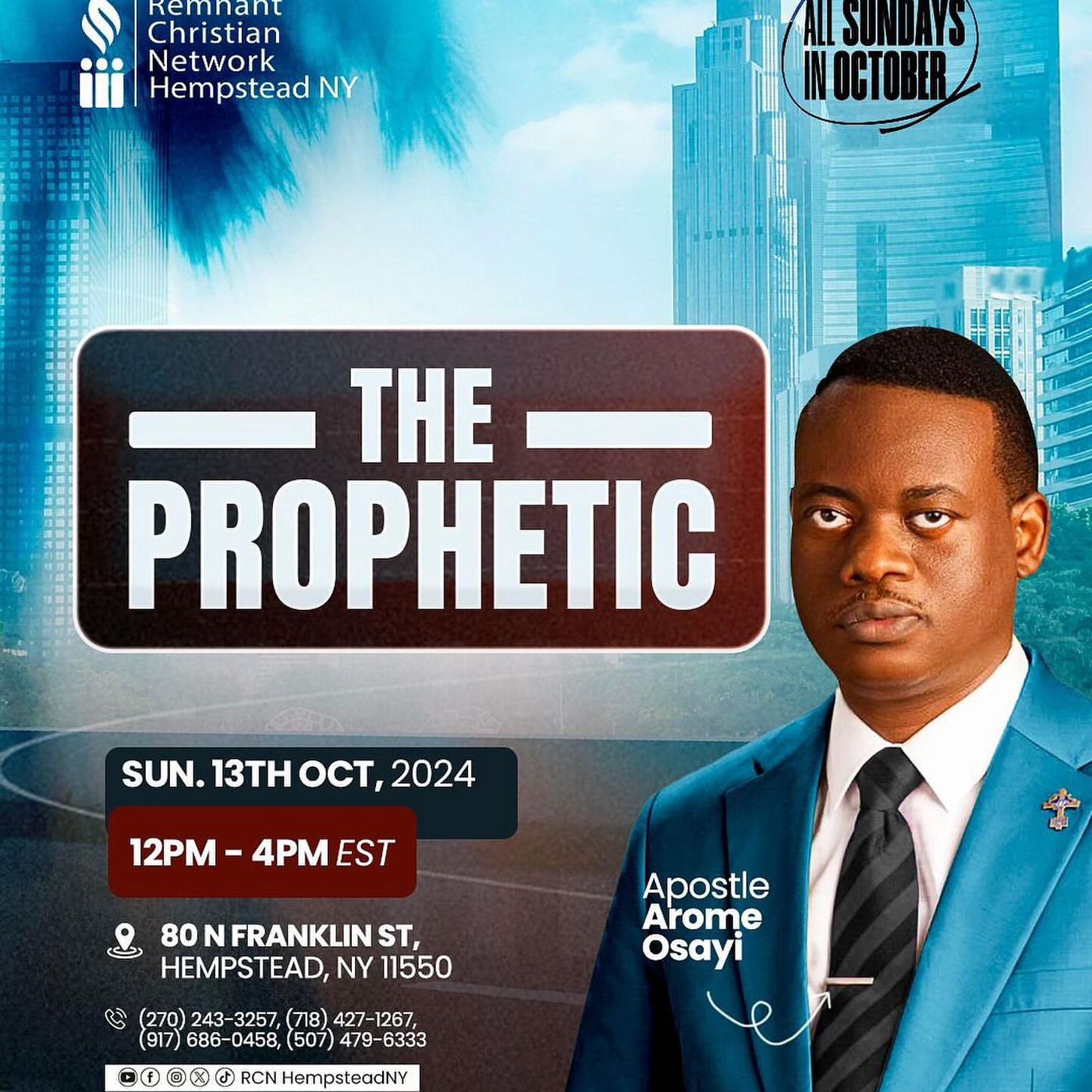 THE PROPHETIC APOSTLE AROME OSAYI episode artwork