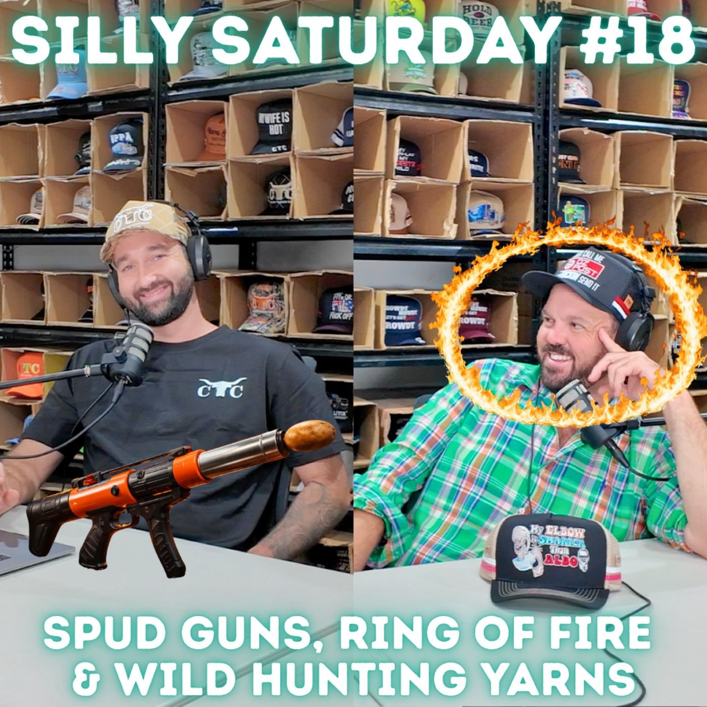 Silly Saturday #18 Spud Guns, Ring of Fire & Wild Hunting Yarns