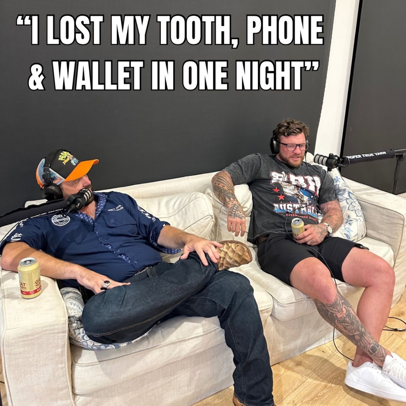 I lost my tooth, phone and wallet in one night episode artwork