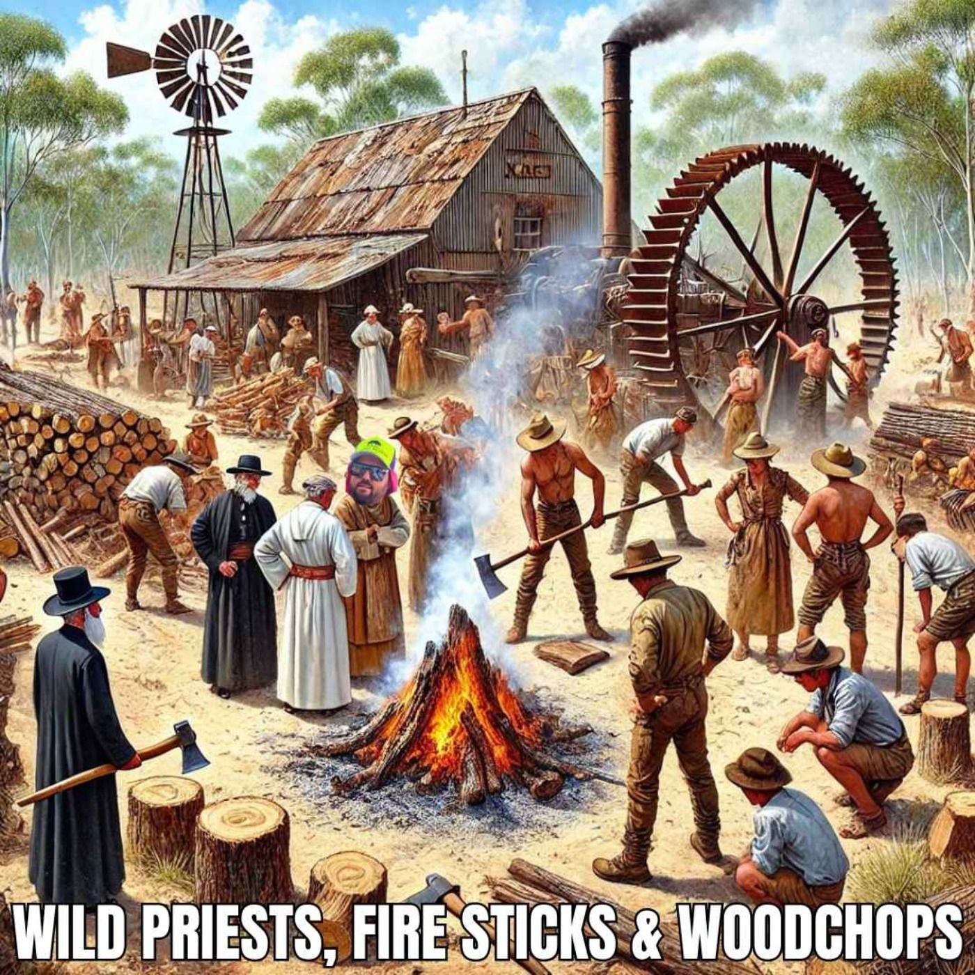 Wild Priests, Fire Sticks, and Wood Chops episode artwork