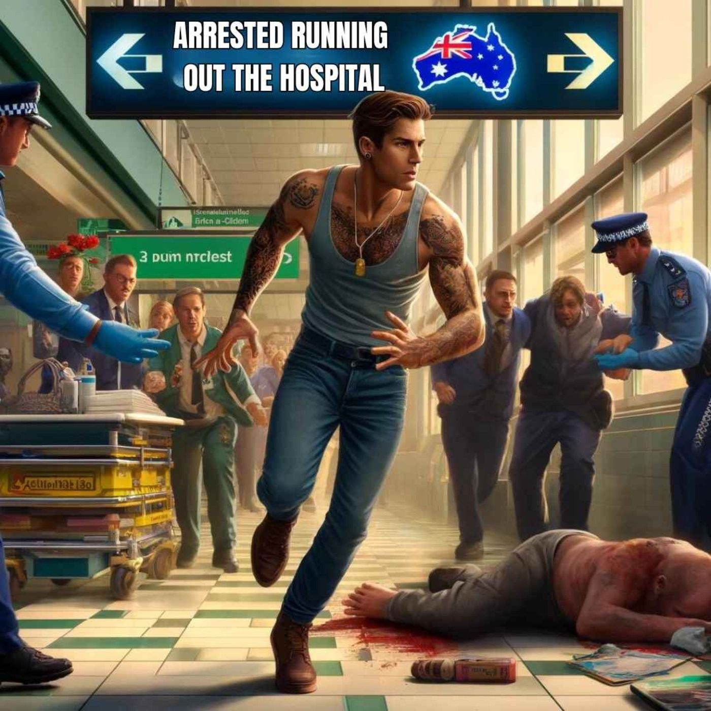 Arrested Running Out The Hospital episode artwork