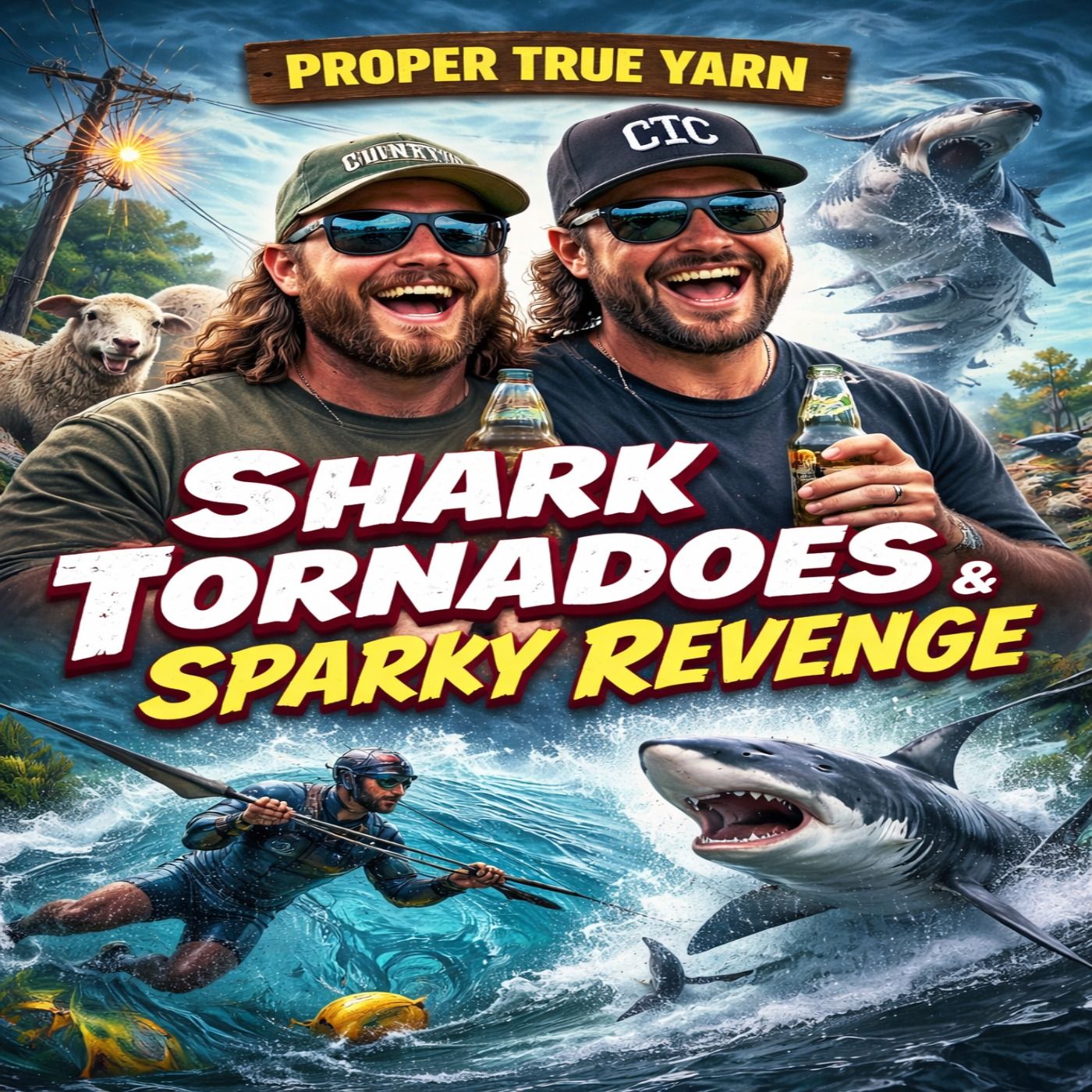 Silly Saturday #6: Shark Tornadoes & Sparky Revenge episode artwork