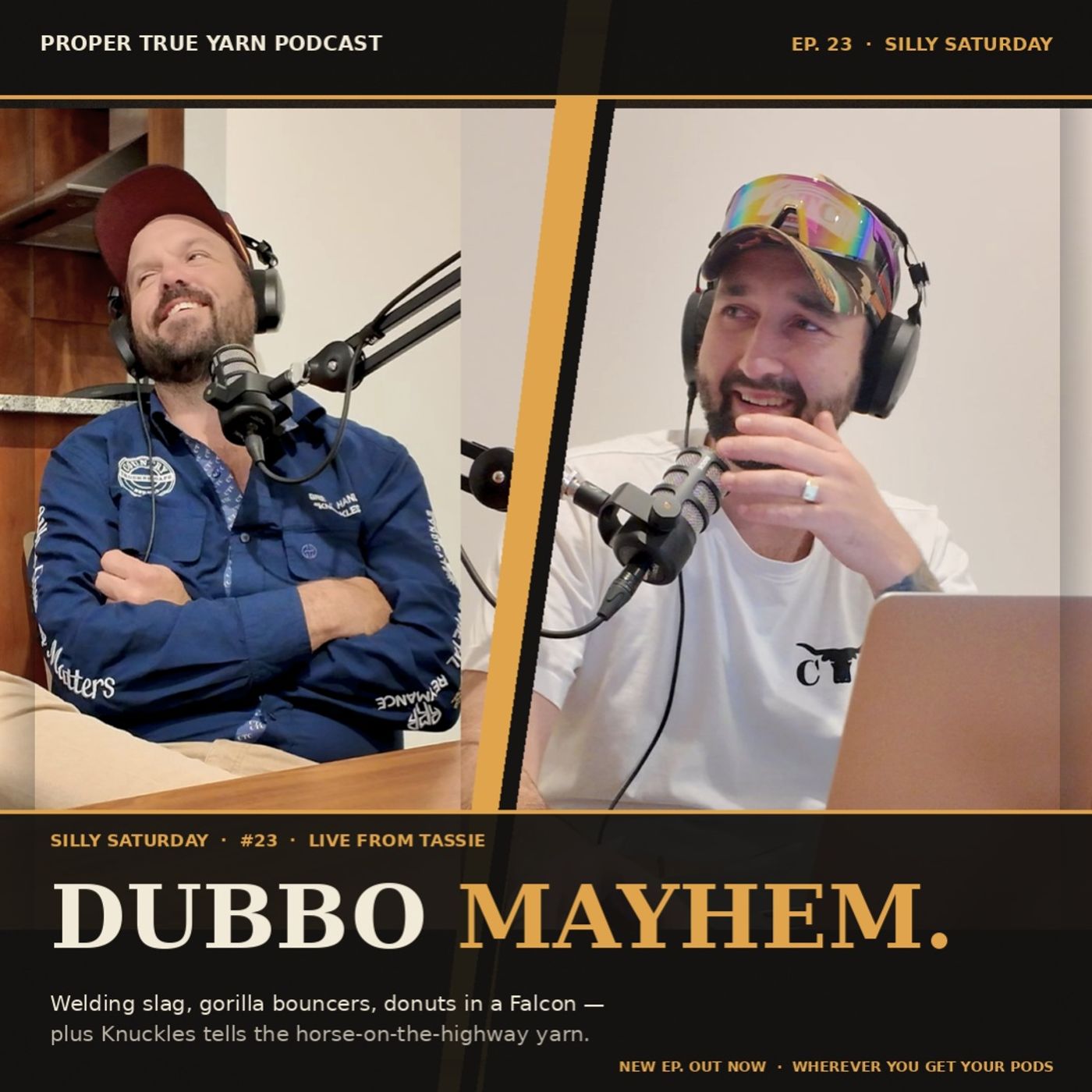 Silly Saturday #23 Dubbo Mayhem, Welding Slag Wars & Hitting a Horse on the Highway
