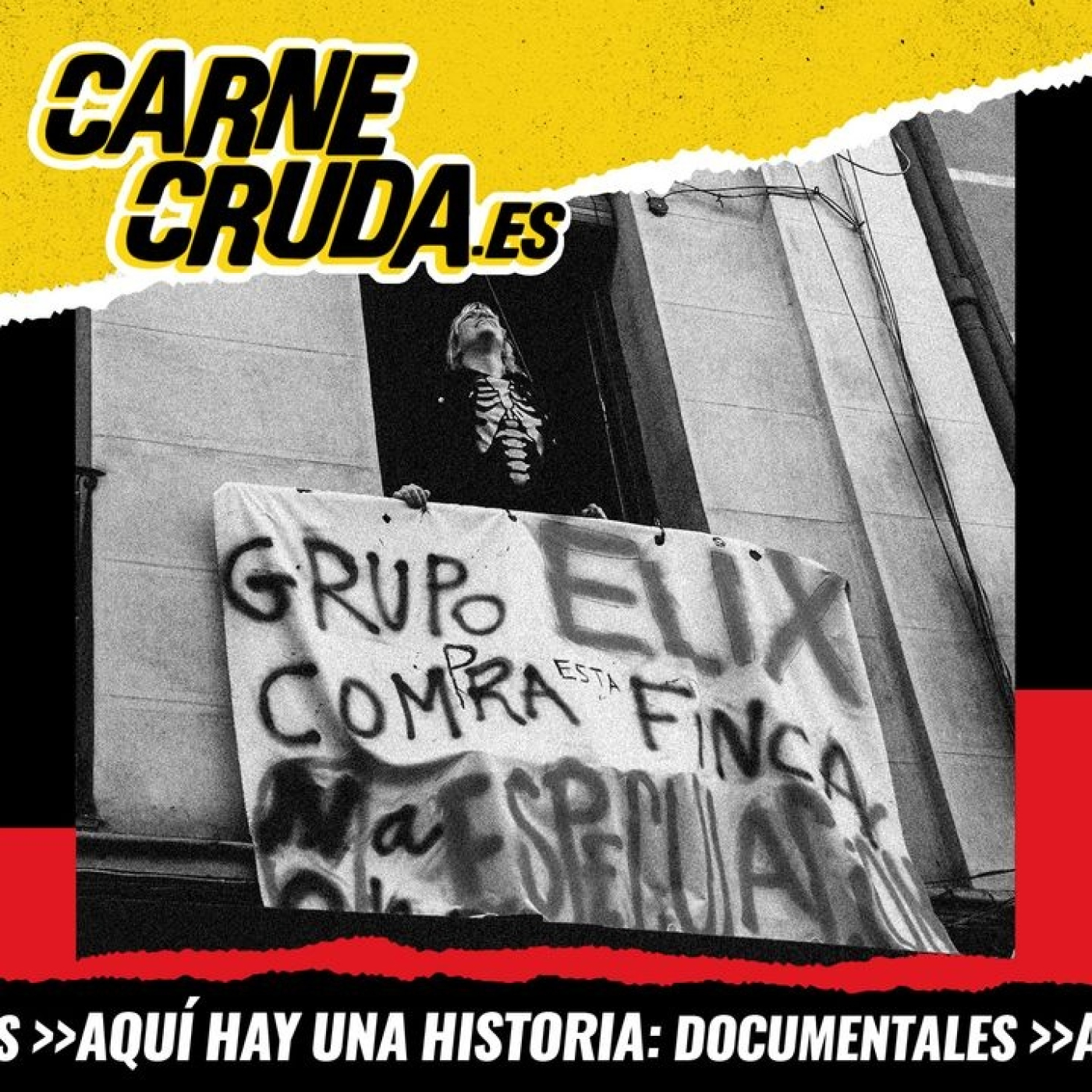 Portada de Carne Cruda - PROGRAMAS
