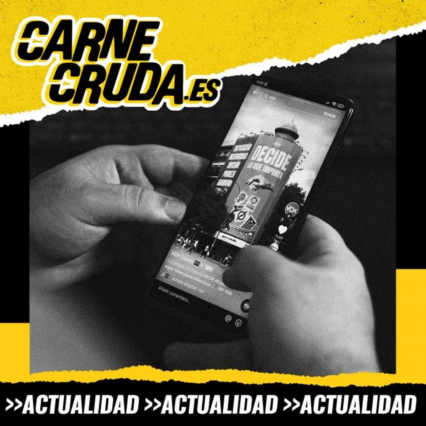 Portada de Carne Cruda - PROGRAMAS