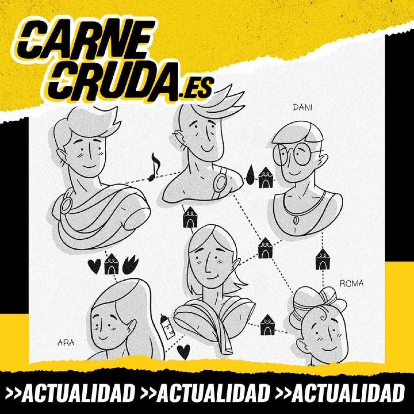 Portada de Carne Cruda - PROGRAMAS