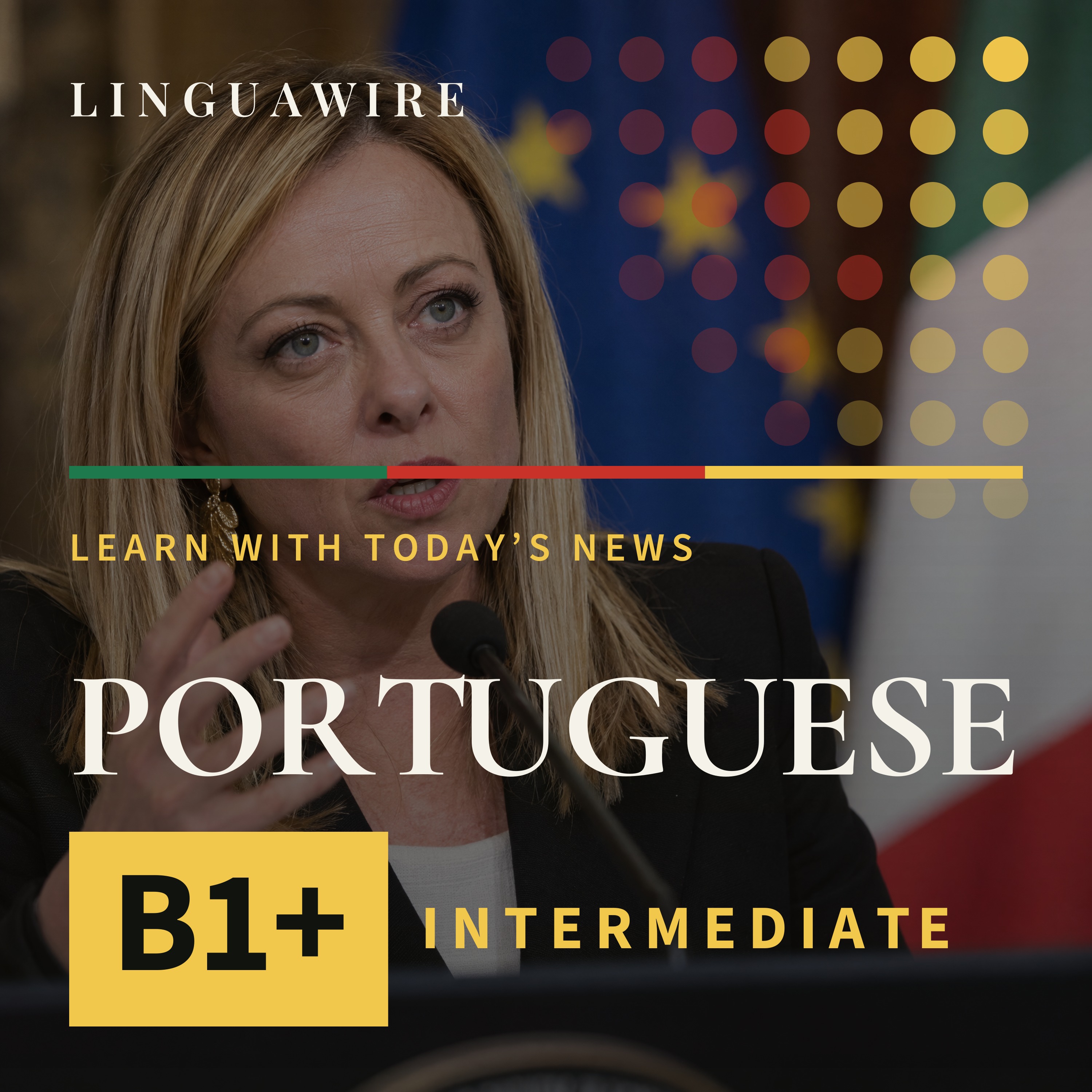 B1 European Portuguese News | Why Giorgia Meloni Is Trademarking Her Voice
