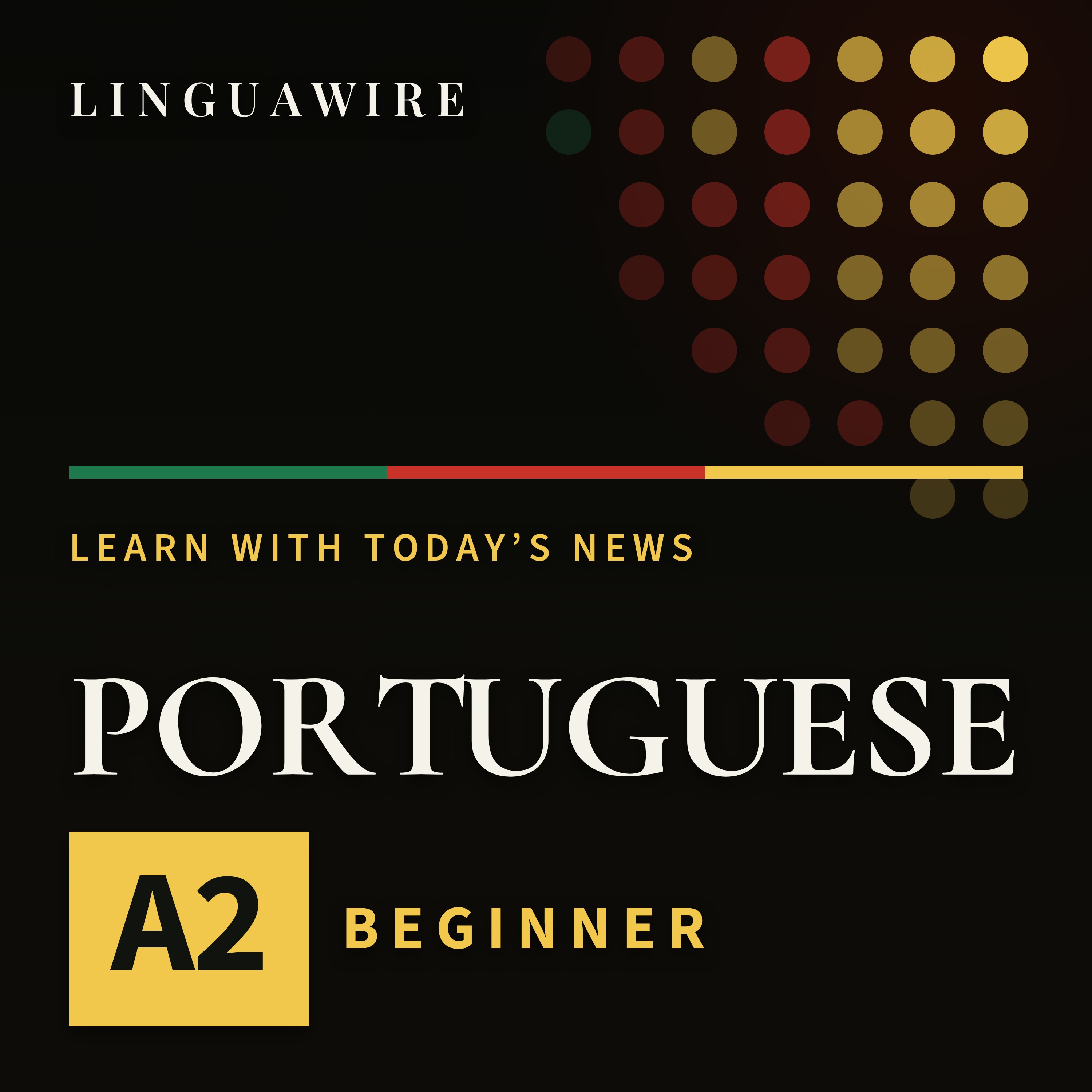 Learn Portuguese A2 | Slow Portuguese News for Beginners, Daily podcast artwork