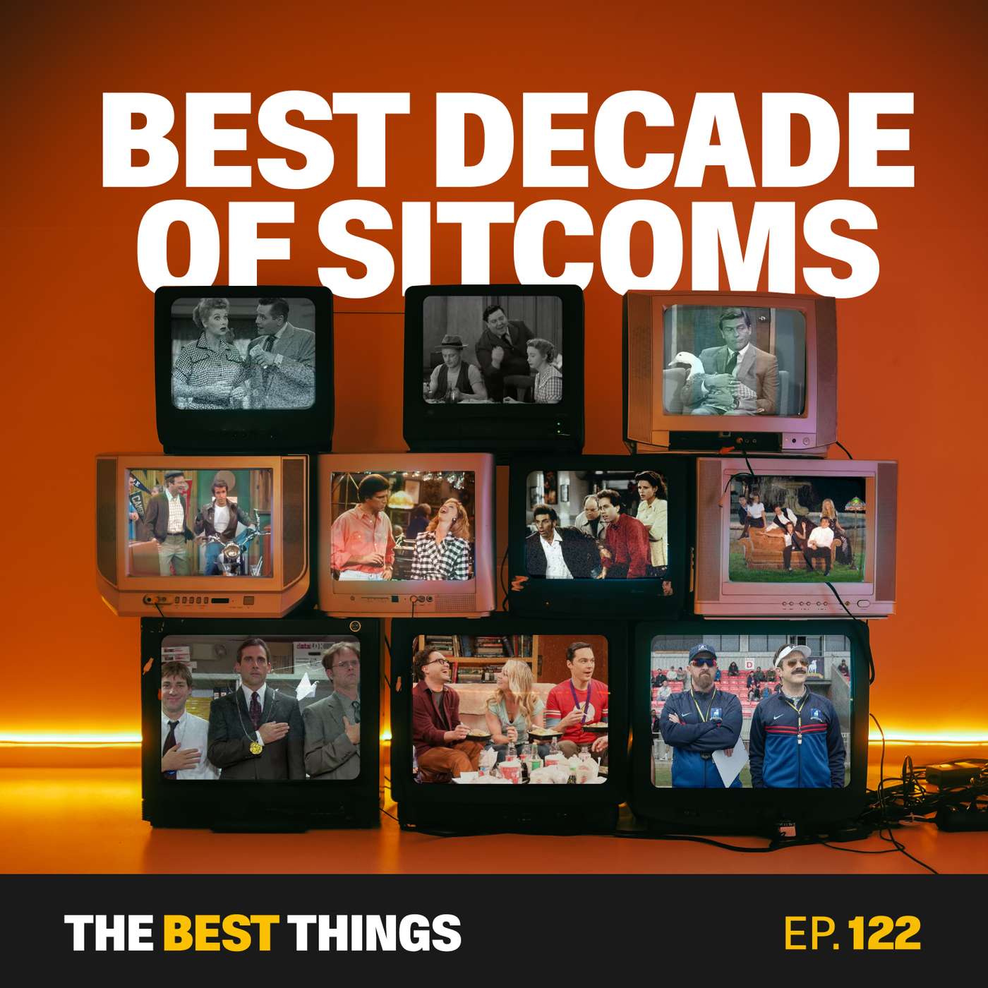 Sitcoms by the Decades episode artwork