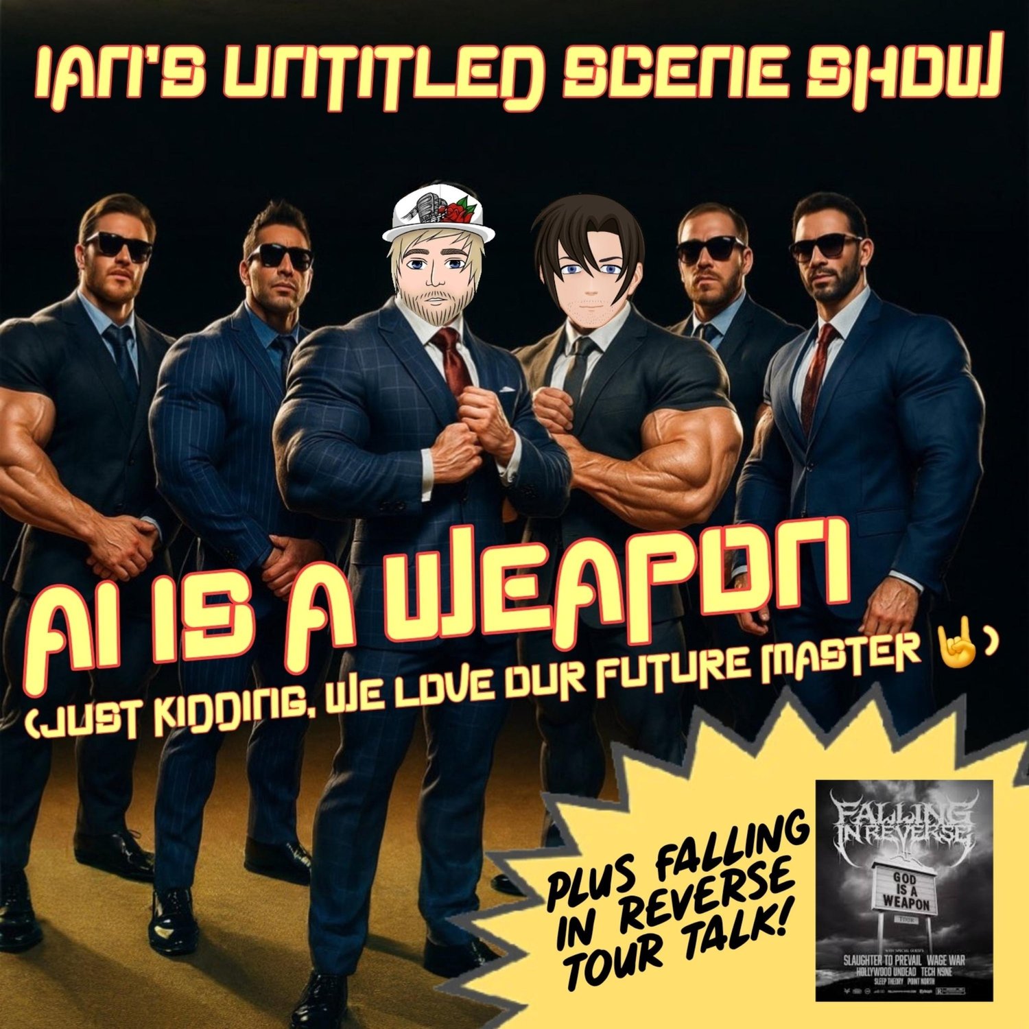 AI Is A Weapon (Just Kidding, We Love Our Future Master) Feat. Jake of Pyro, Ohio - Ian's Untitled Scene Show episode artwork