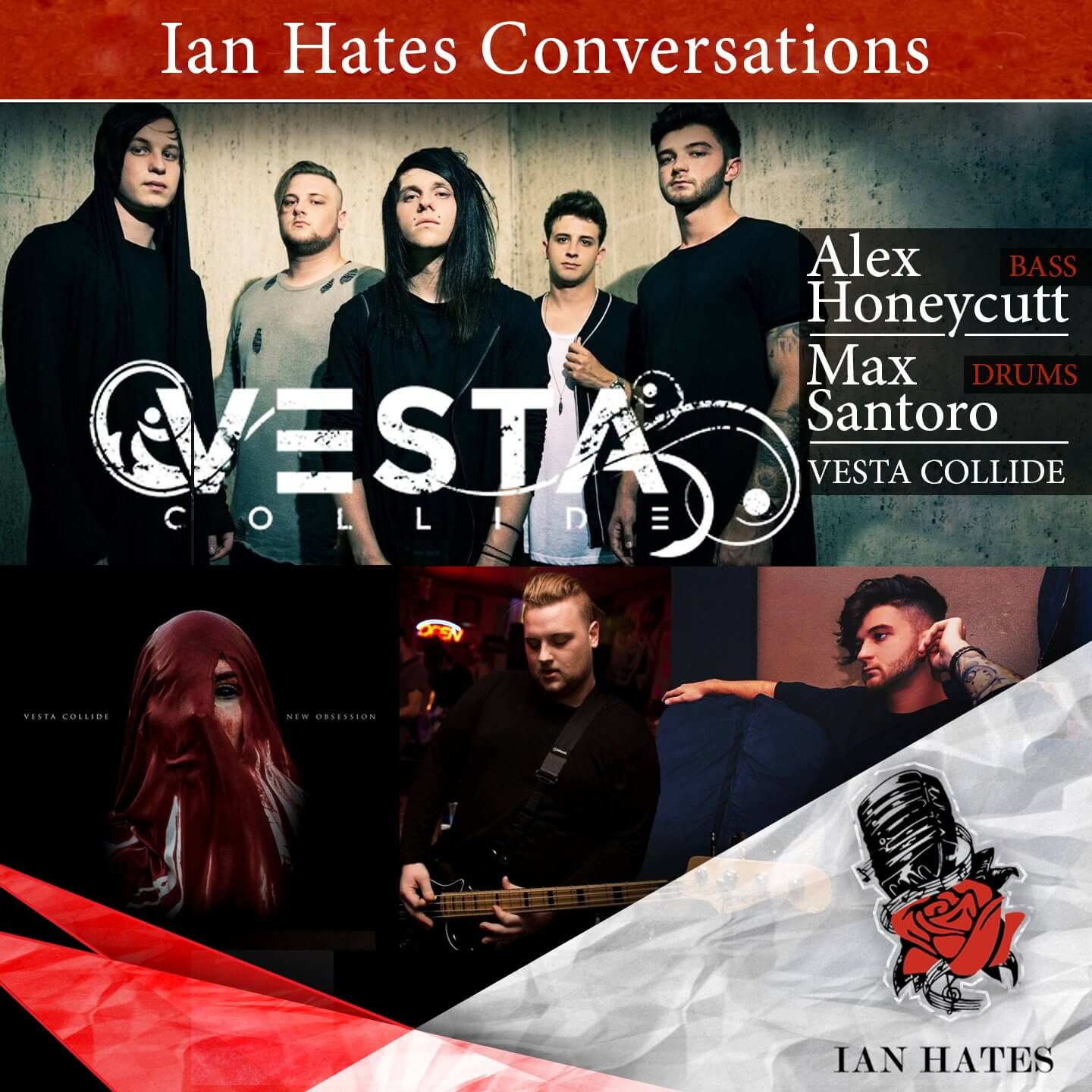 Vesta Collide - Max Santoro and Alex Honeycutt - Ian Hates Music #140 episode artwork