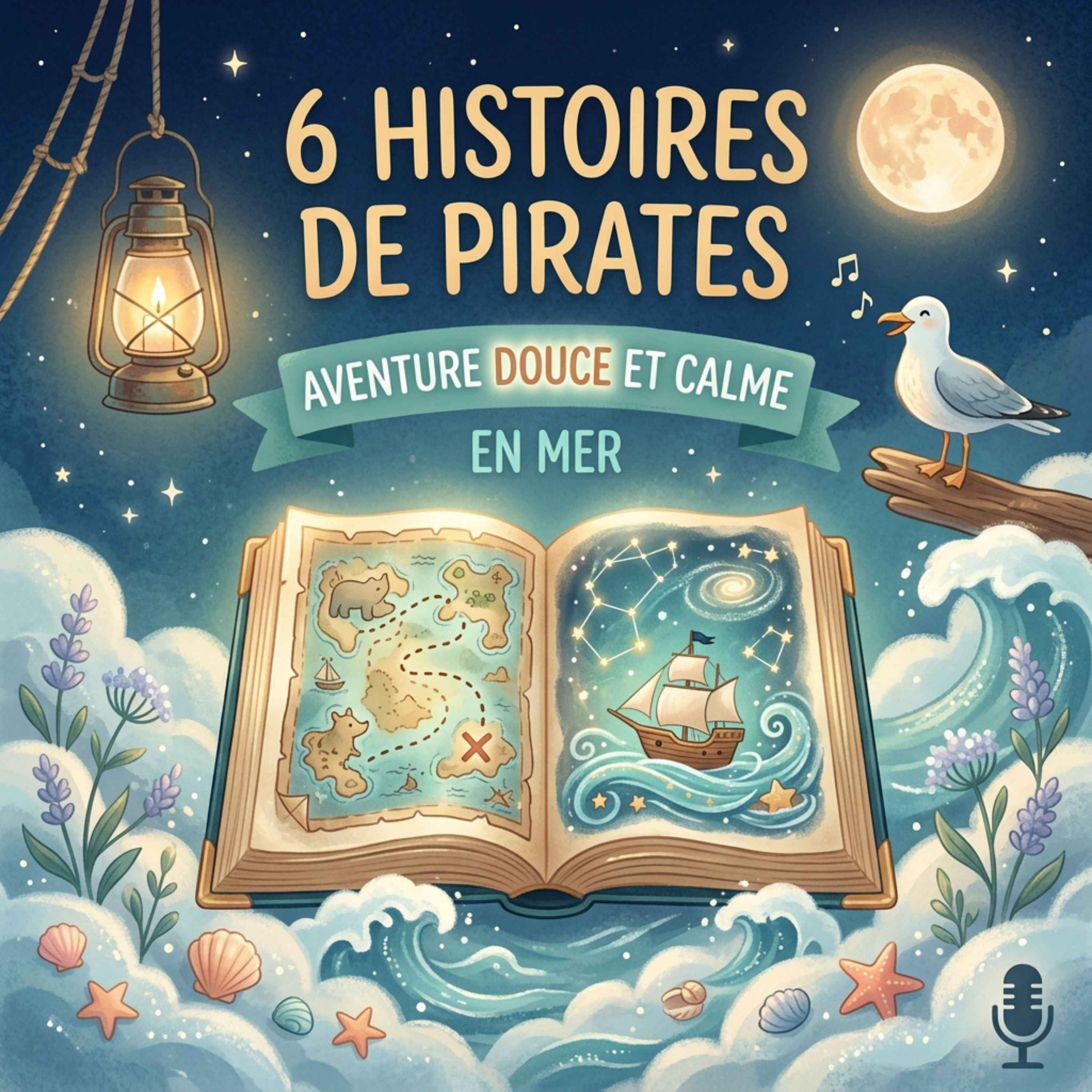 6 histoires de pirates pour s’endormir – Aventure douce et calme en mer episode artwork