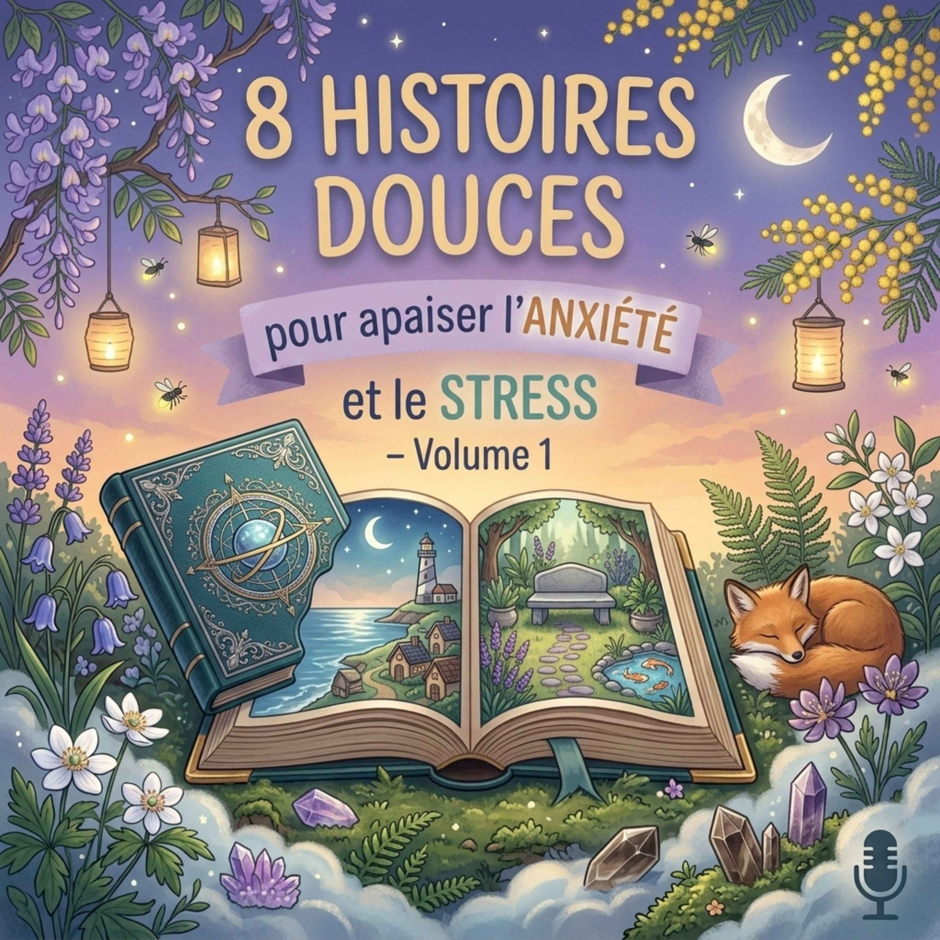 8 histoires douces pour apaiser l’anxiété et le stress – Volume 1 episode artwork