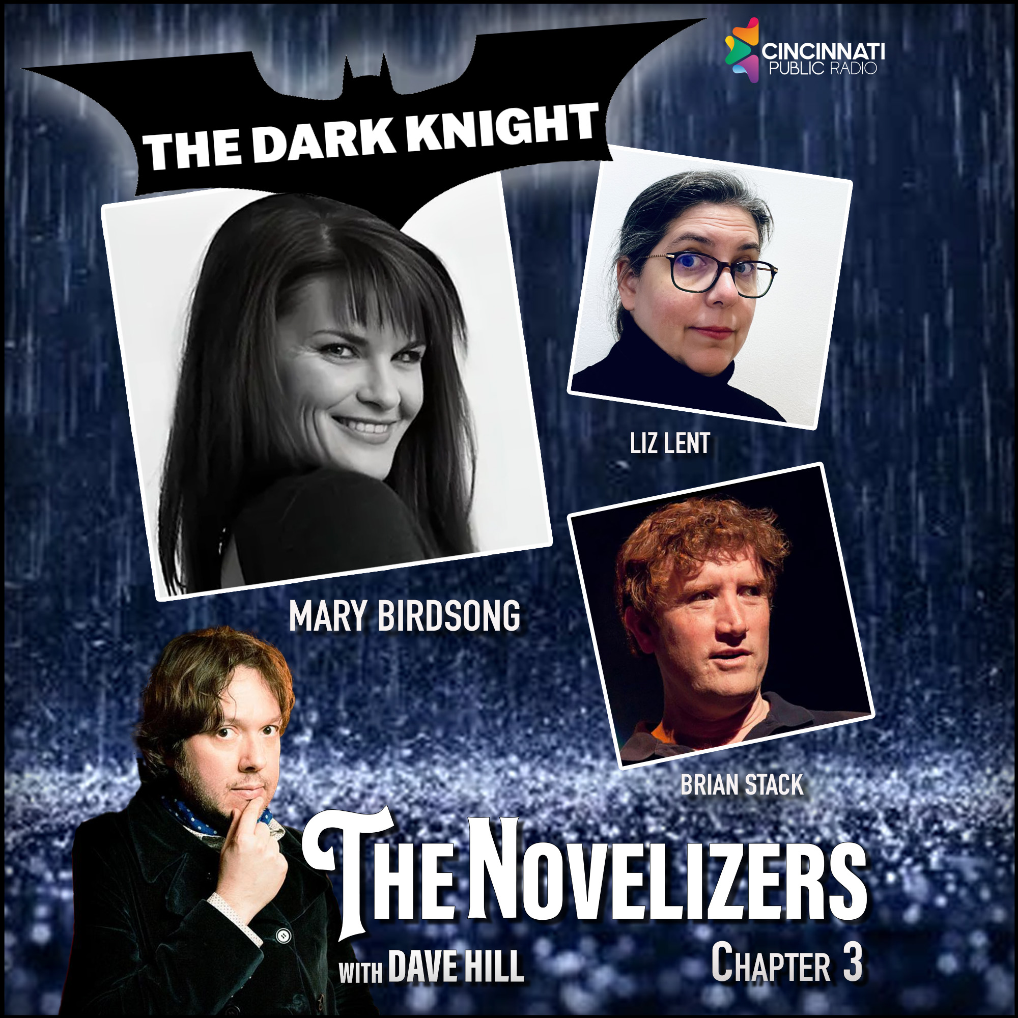 Brian Stack, Mary Birdsong, Liz Lent - Dark Knight 3 episode artwork