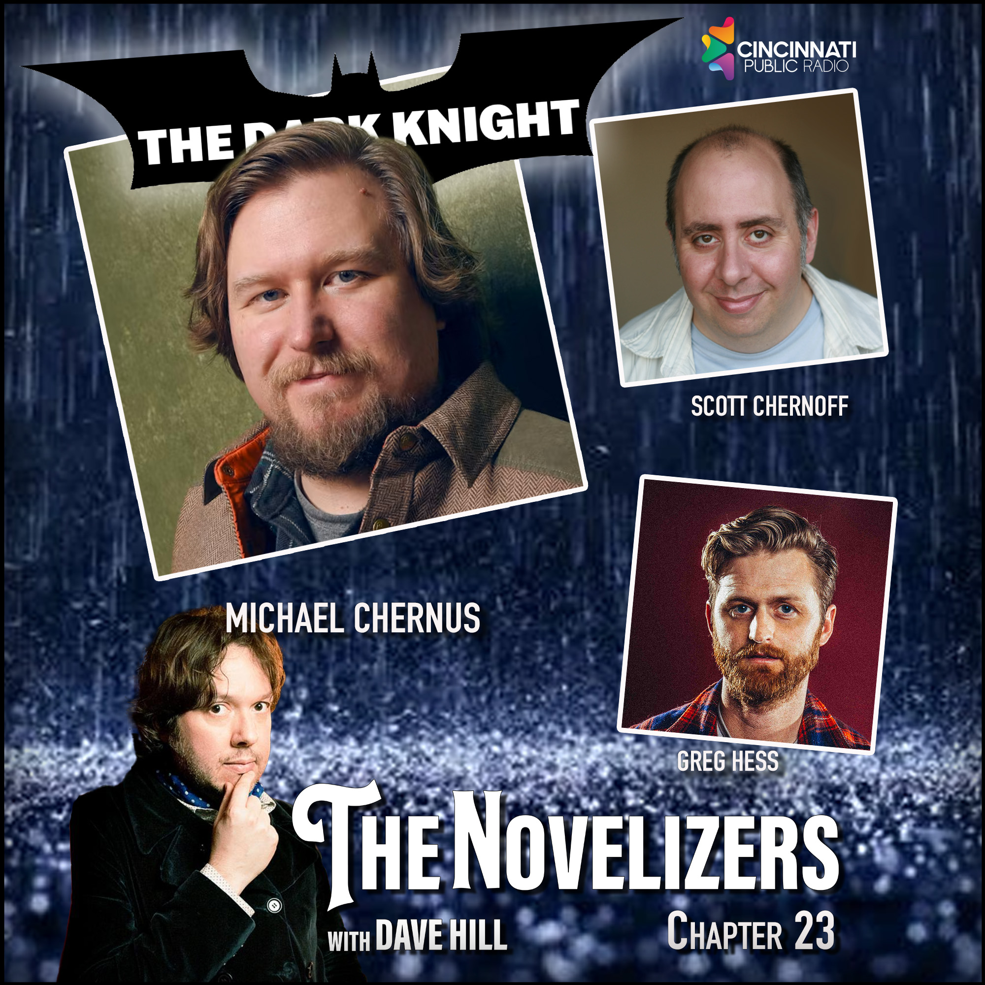 Michael Chernus, Scott Chernoff, Greg Hess - Dark Knight 23 episode artwork