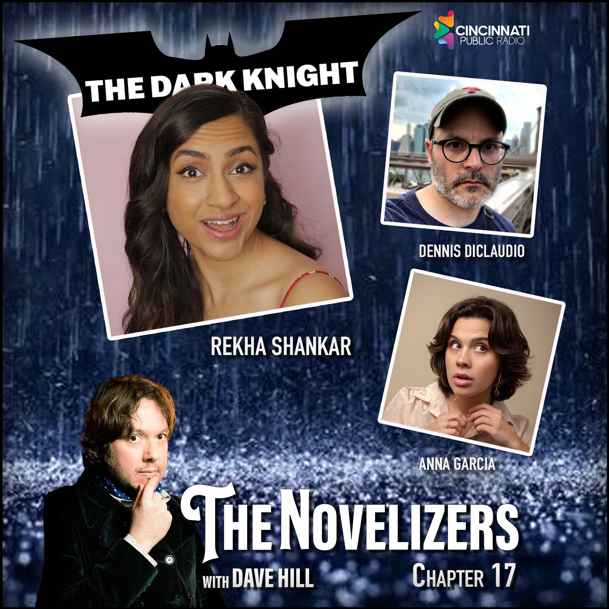 Rekha Shankar, Anna Garcia, Dennis DiClaudio - Dark Knight 17 episode artwork