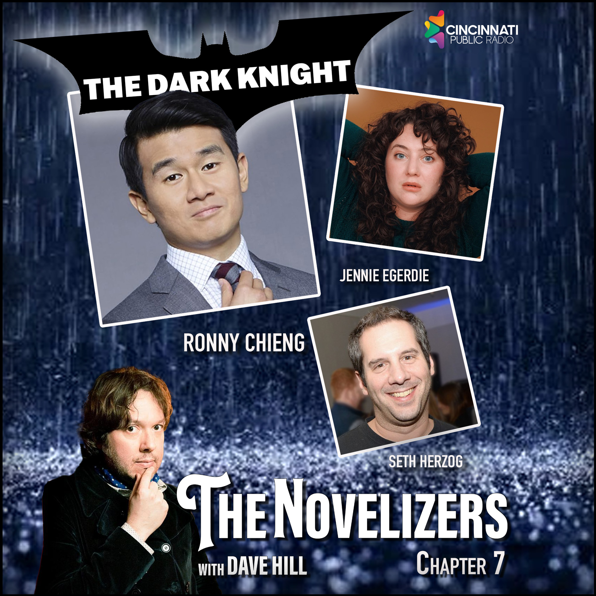 Ronny Chieng, Seth Herzog, Jennie Egerdie - Dark Knight 7 episode artwork