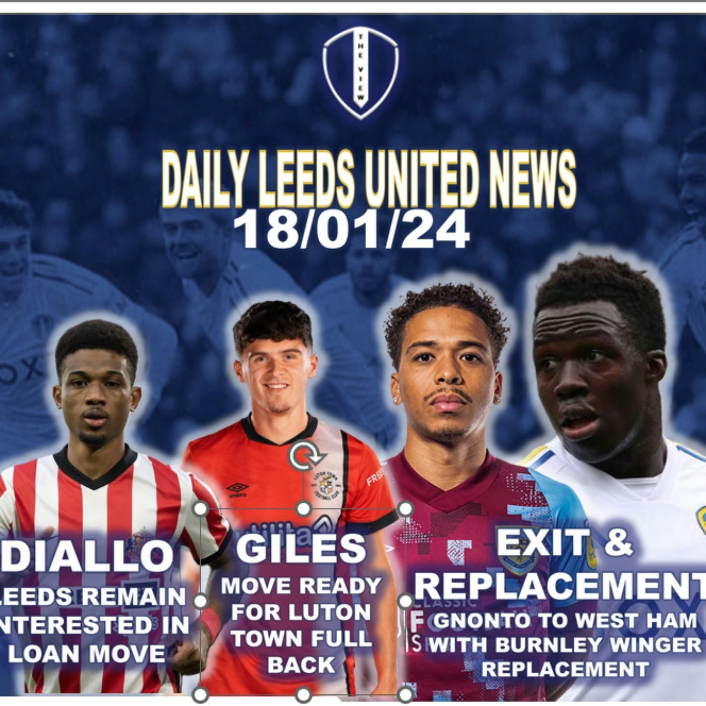 Leeds United Daily News 18th Jan