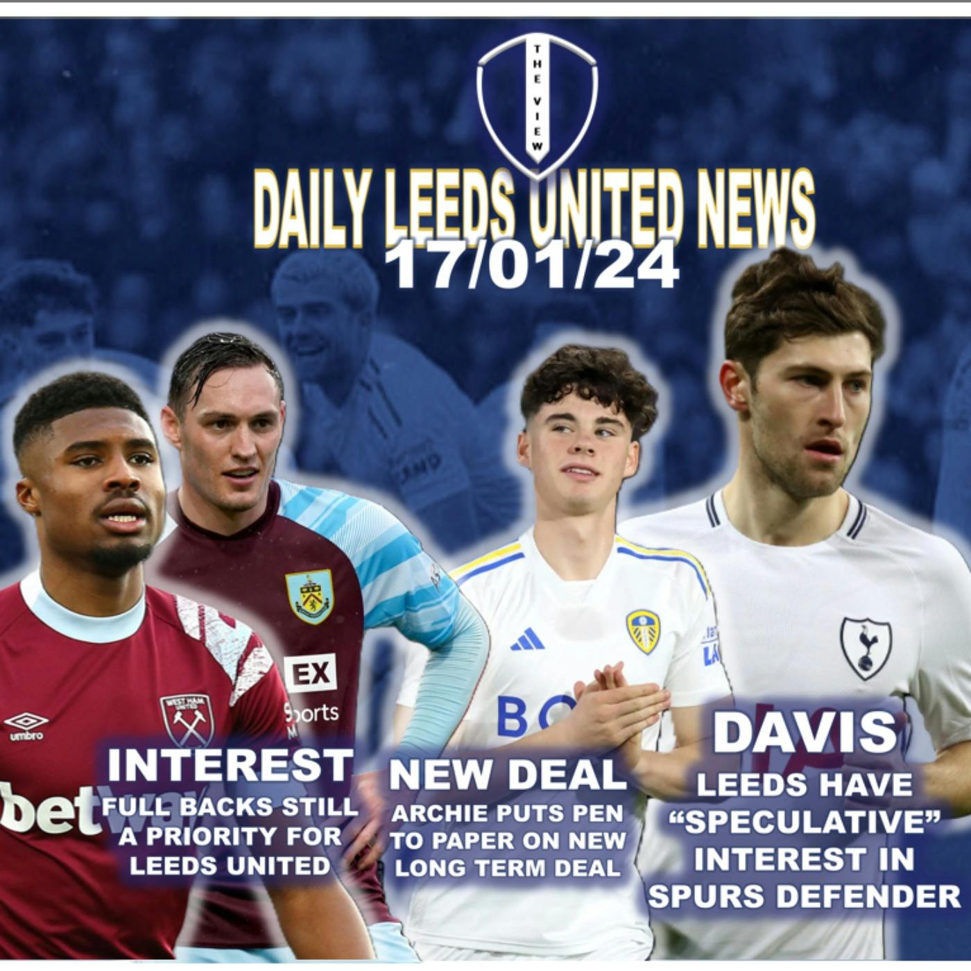 Leeds United Daily News 17th Jan