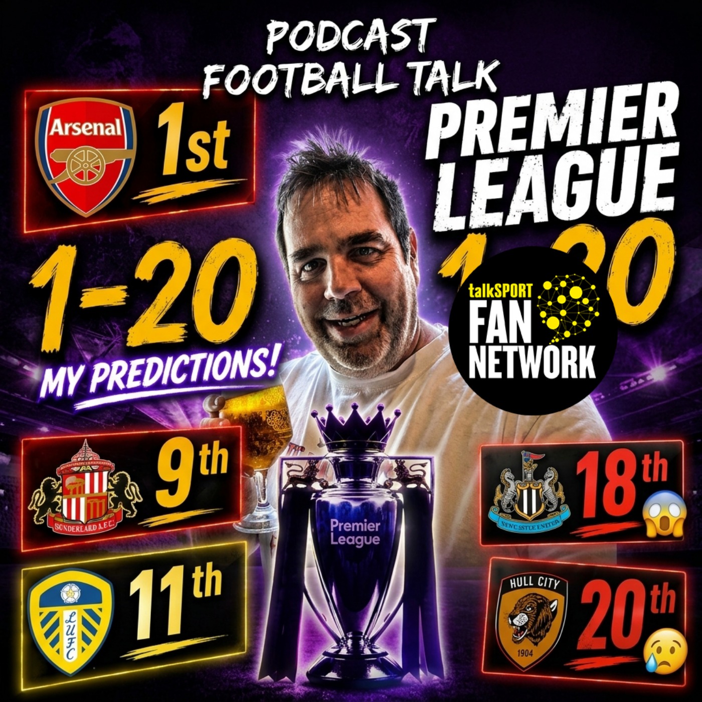Taff Predicts the Premier League Table episode artwork
