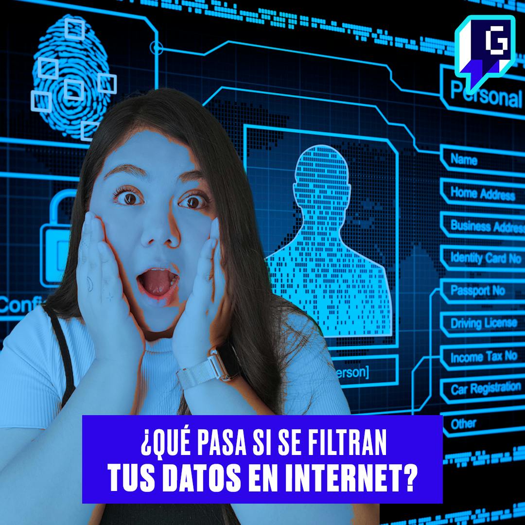 ¿Qué pasa si se filtran mis datos en internet?